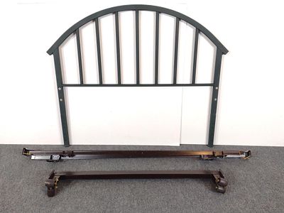Bed Frame with Metal Headboard. NOT ELIGIBLE FOR IN-HOUSE SHIPPING: See Terms for Shipping 