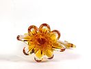 Murano Glass Pheasant. 4" wide X 9-1/2" deep X 13-1/4" high.Image - 3