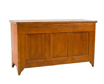 (Early Republic Era) Antique Blanket Chest. From a private collection. Blanket chests were 