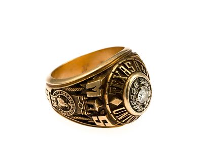 10K Gold Class Ring Texas A & M. A size 11.5 ring from Texas A & I University, 1975 before it 