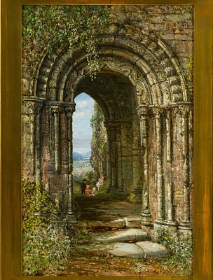 Antique Watercolor by Margaret Rayner (British, 1837 - 1920). Margaret Rayner, British, 1837 - 