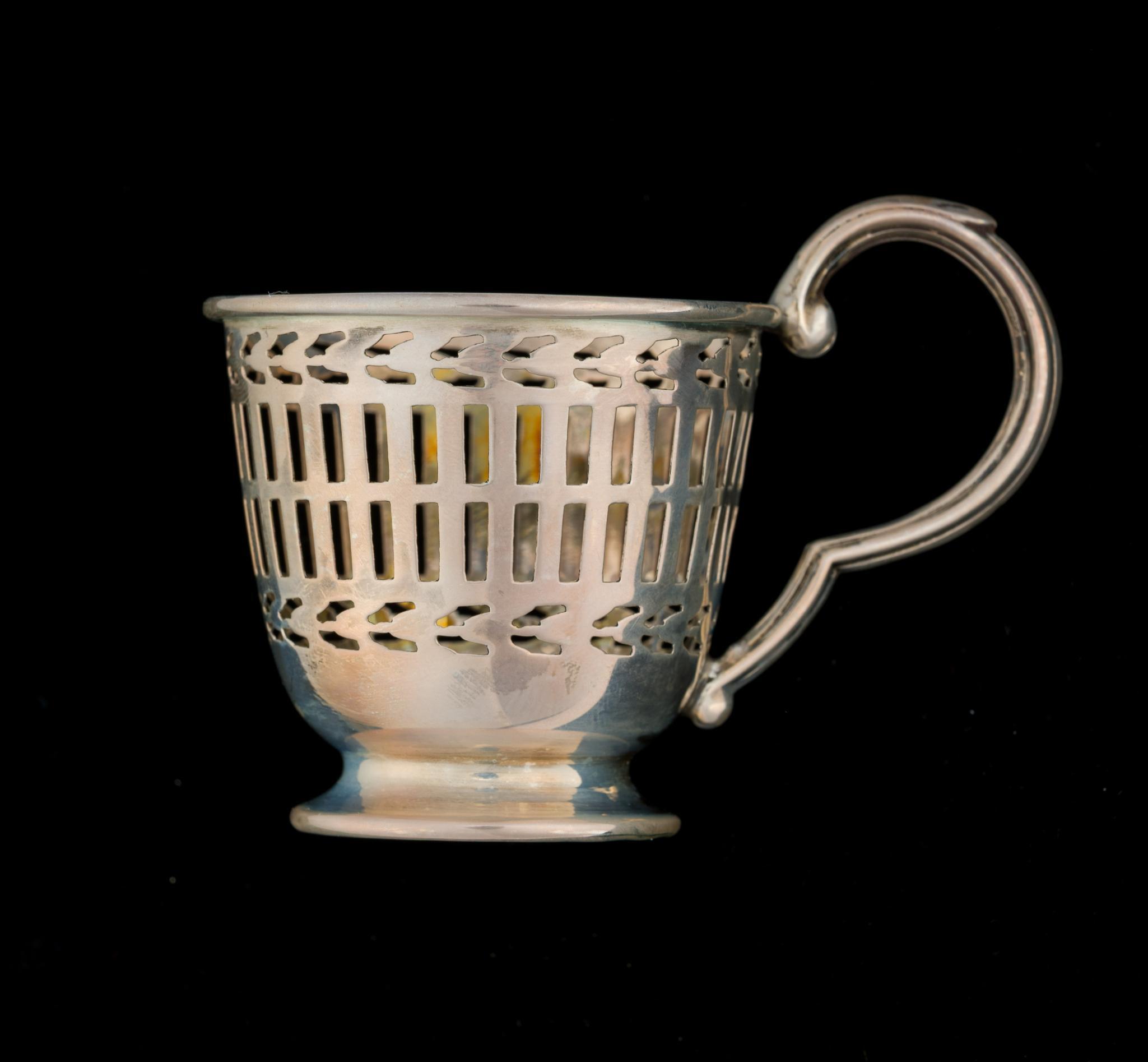 Sterling Silver Demitasse Set