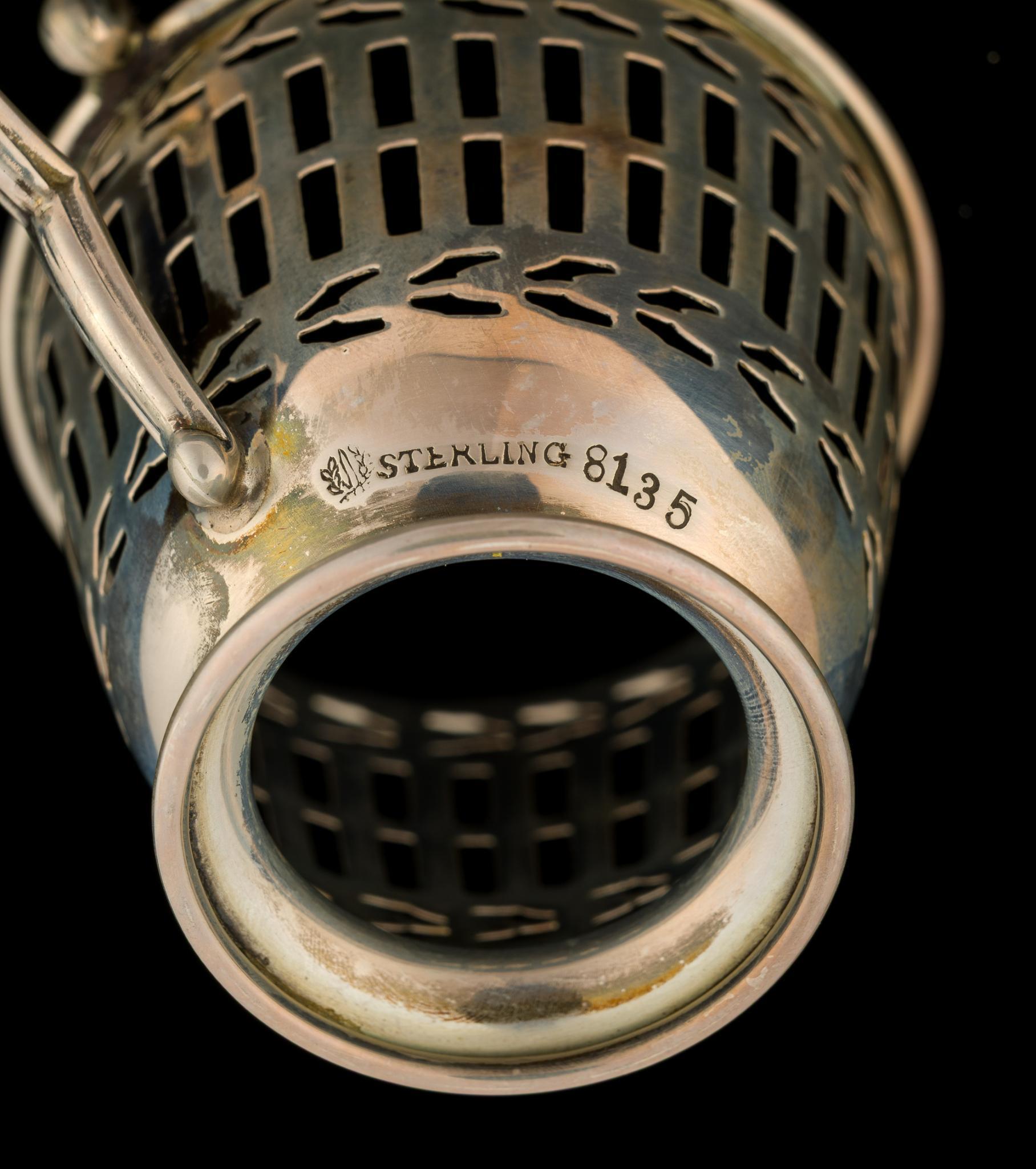 Sterling Silver Demitasse Set