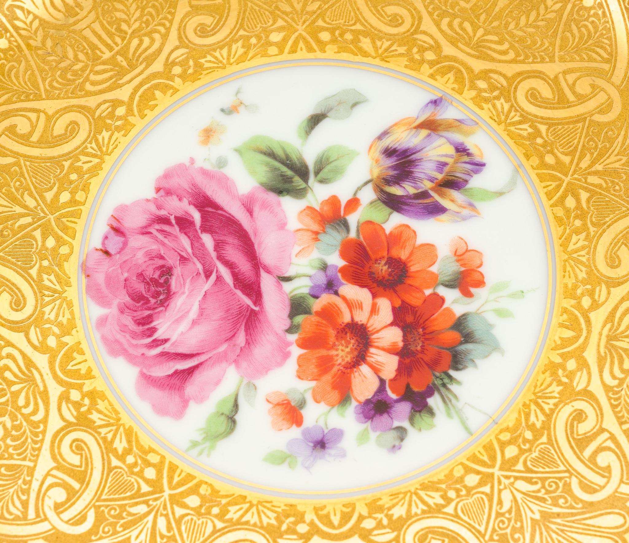 Set of 12 Hutschenreuther Royal Bavarian Plates