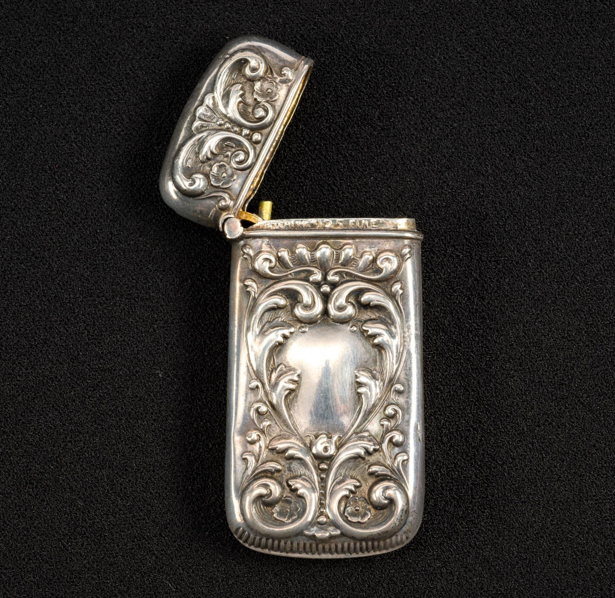 6 Sterling Silver Objects & Mother of Pearl Handle Fountain Pen