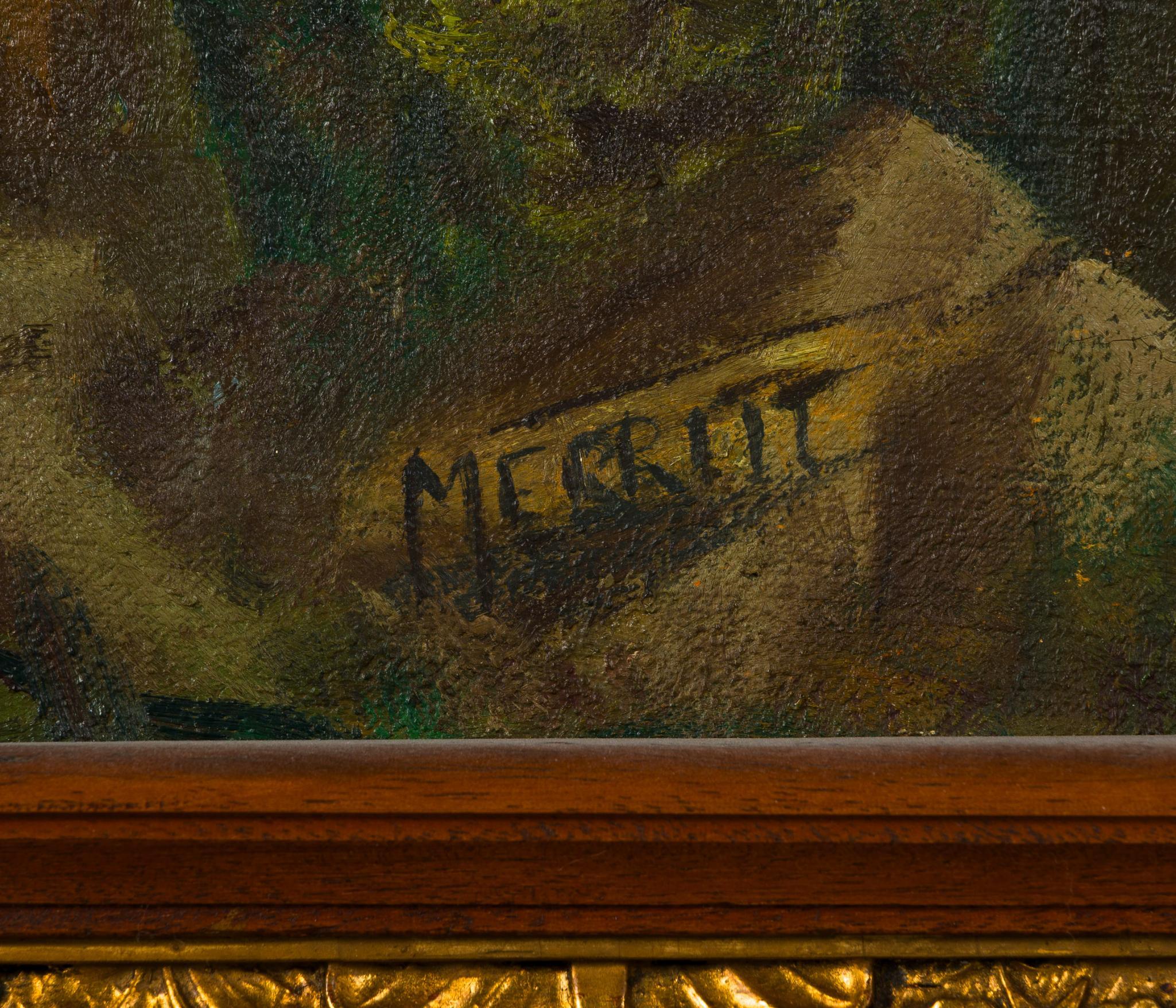 Merritt Forest Scene Painting