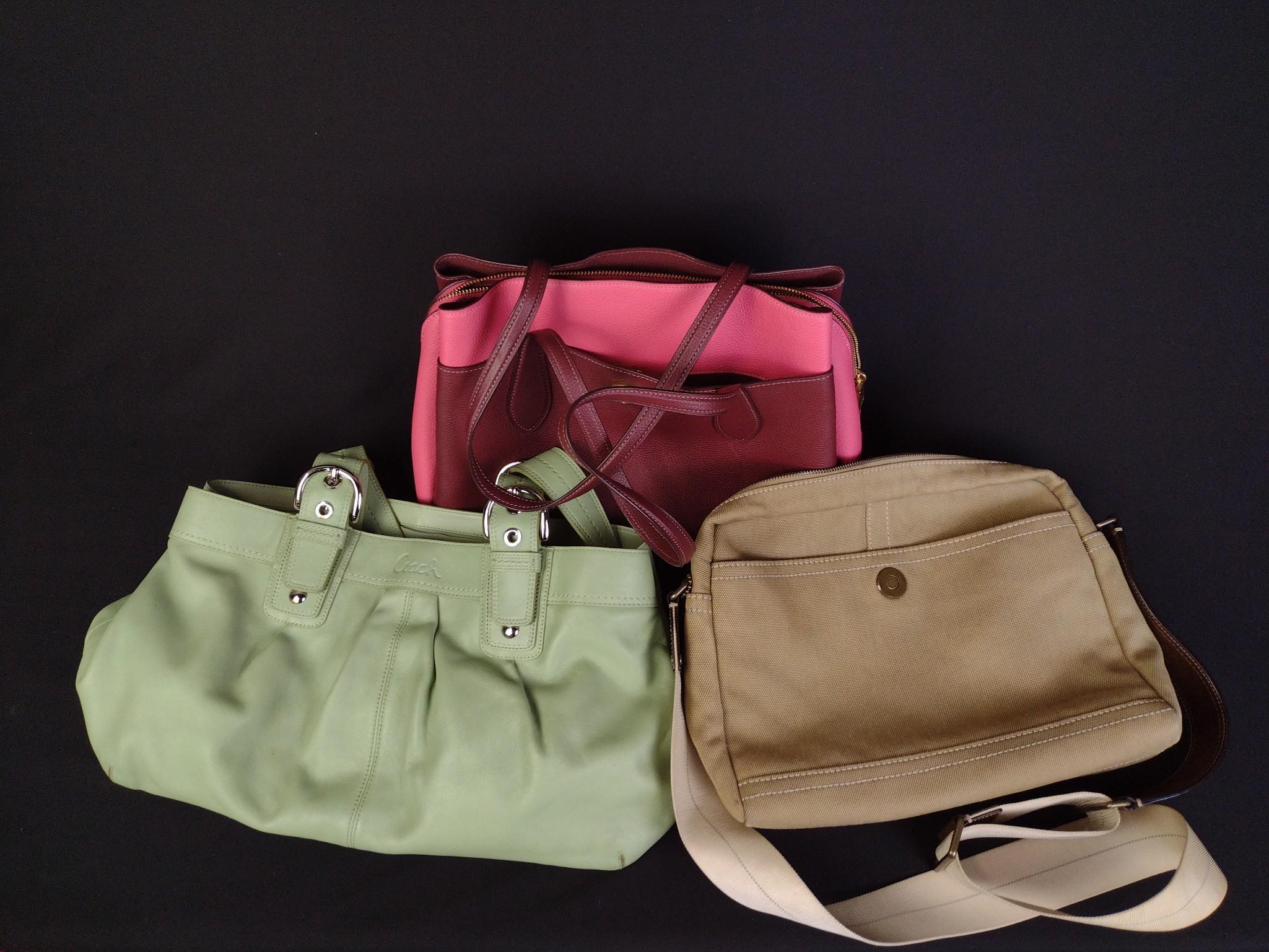 3 Coach Purses