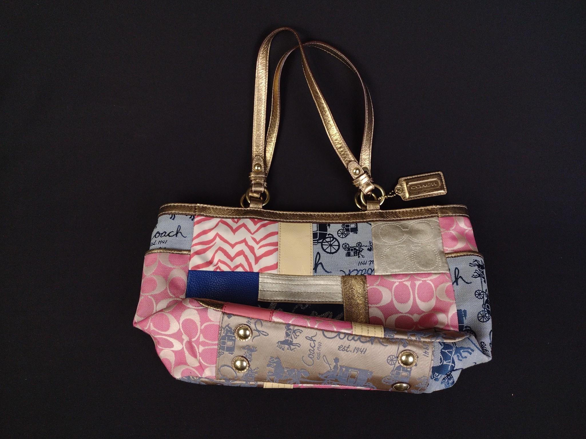 Coach Handbag & Ralph Lauren Handbag