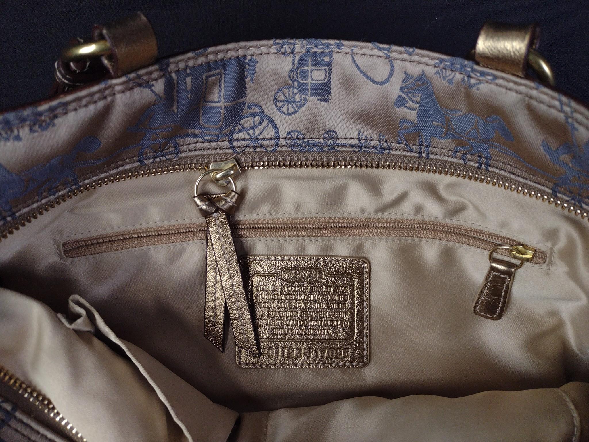 Coach Handbag & Ralph Lauren Handbag