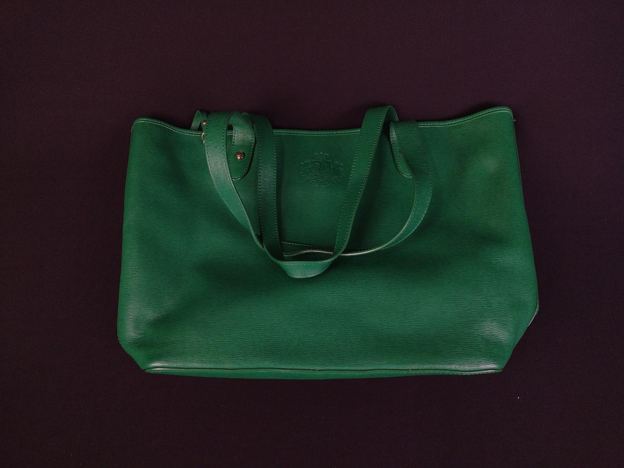 Coach Handbag & Ralph Lauren Handbag