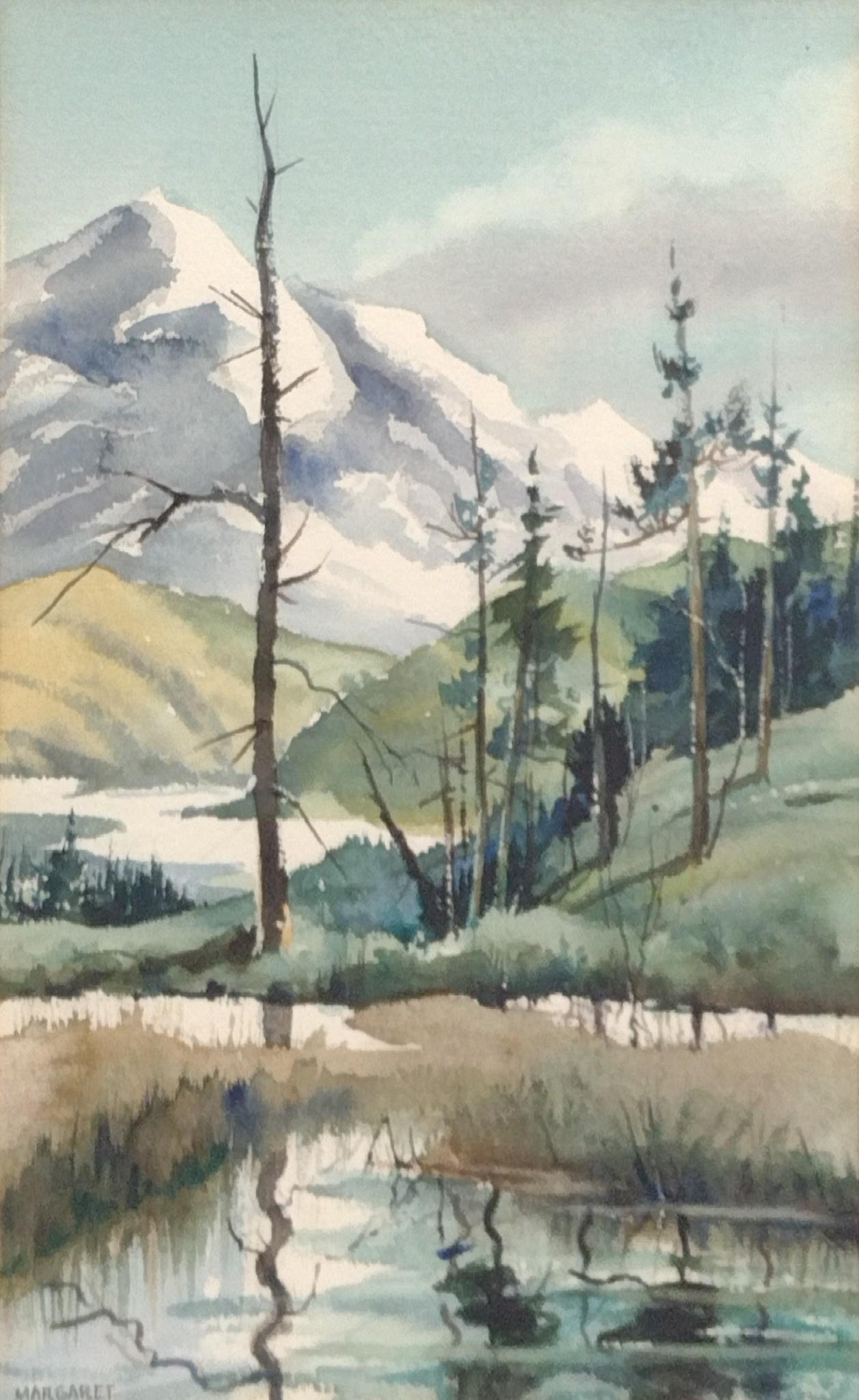 Margaret Ward Signed Watercolor