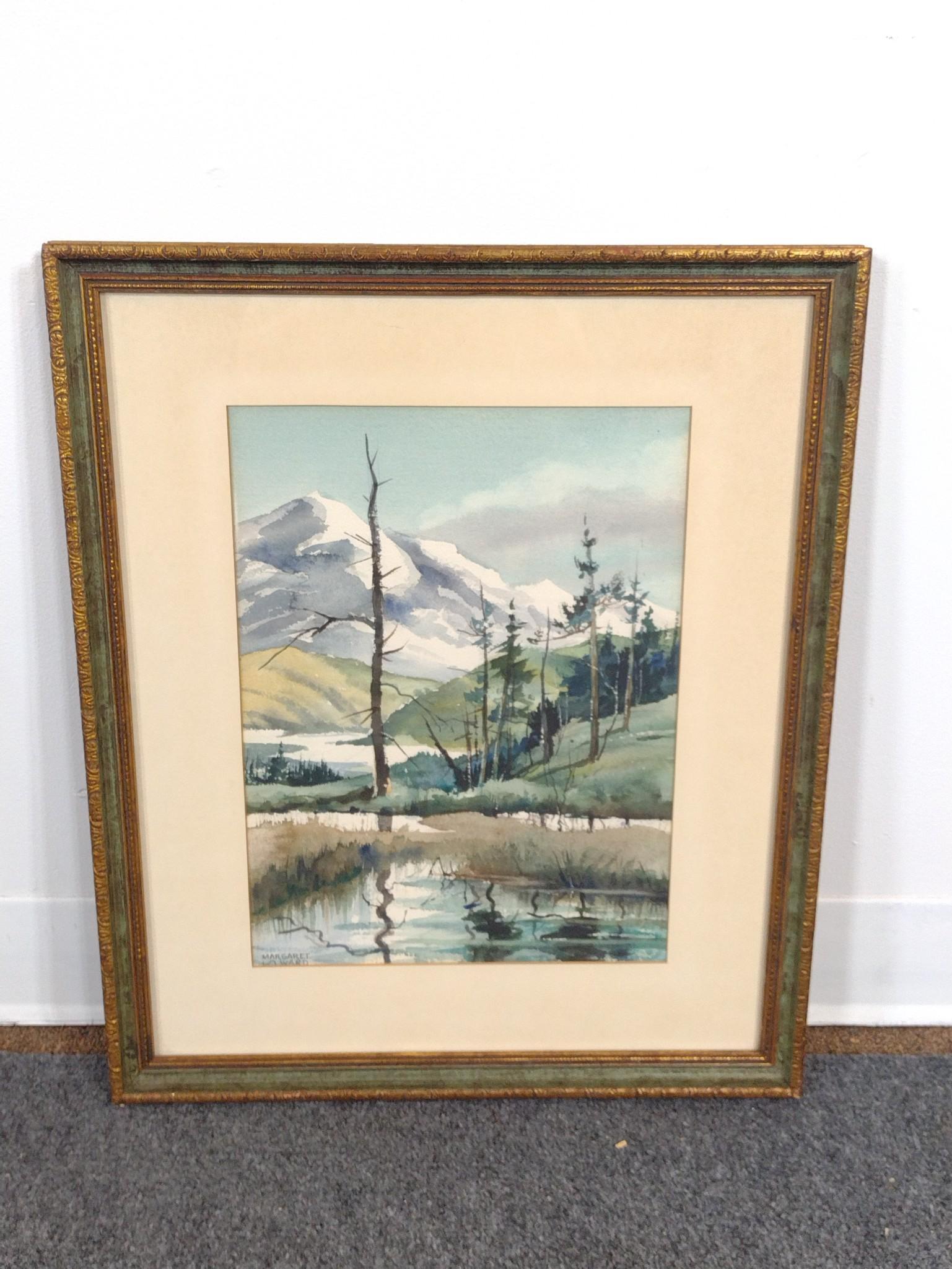 Margaret Ward Signed Watercolor