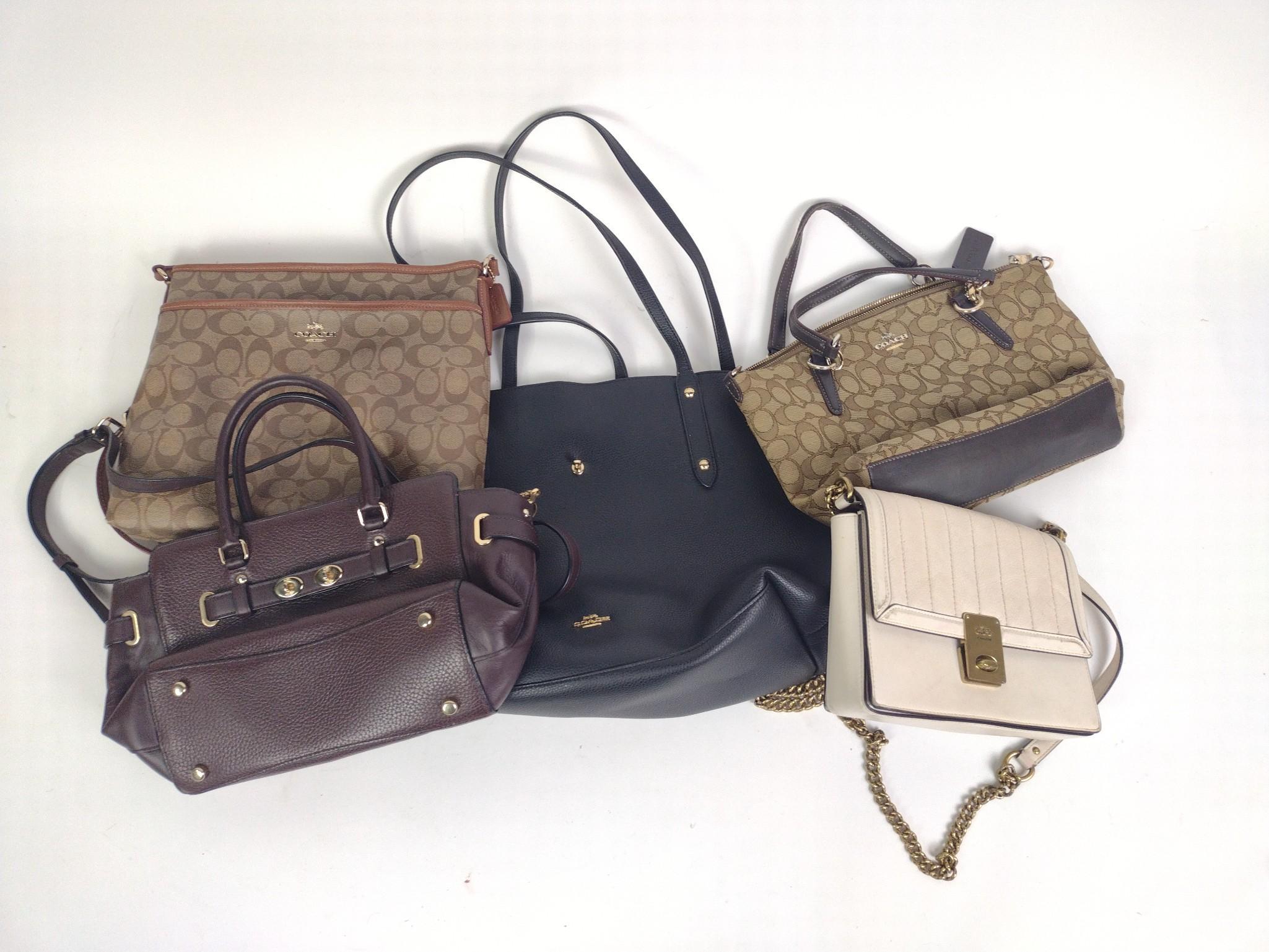 5 Coach Handbags