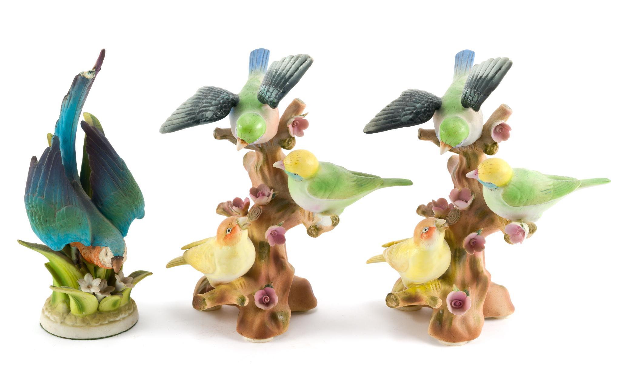 Porcelain Bird Figurines