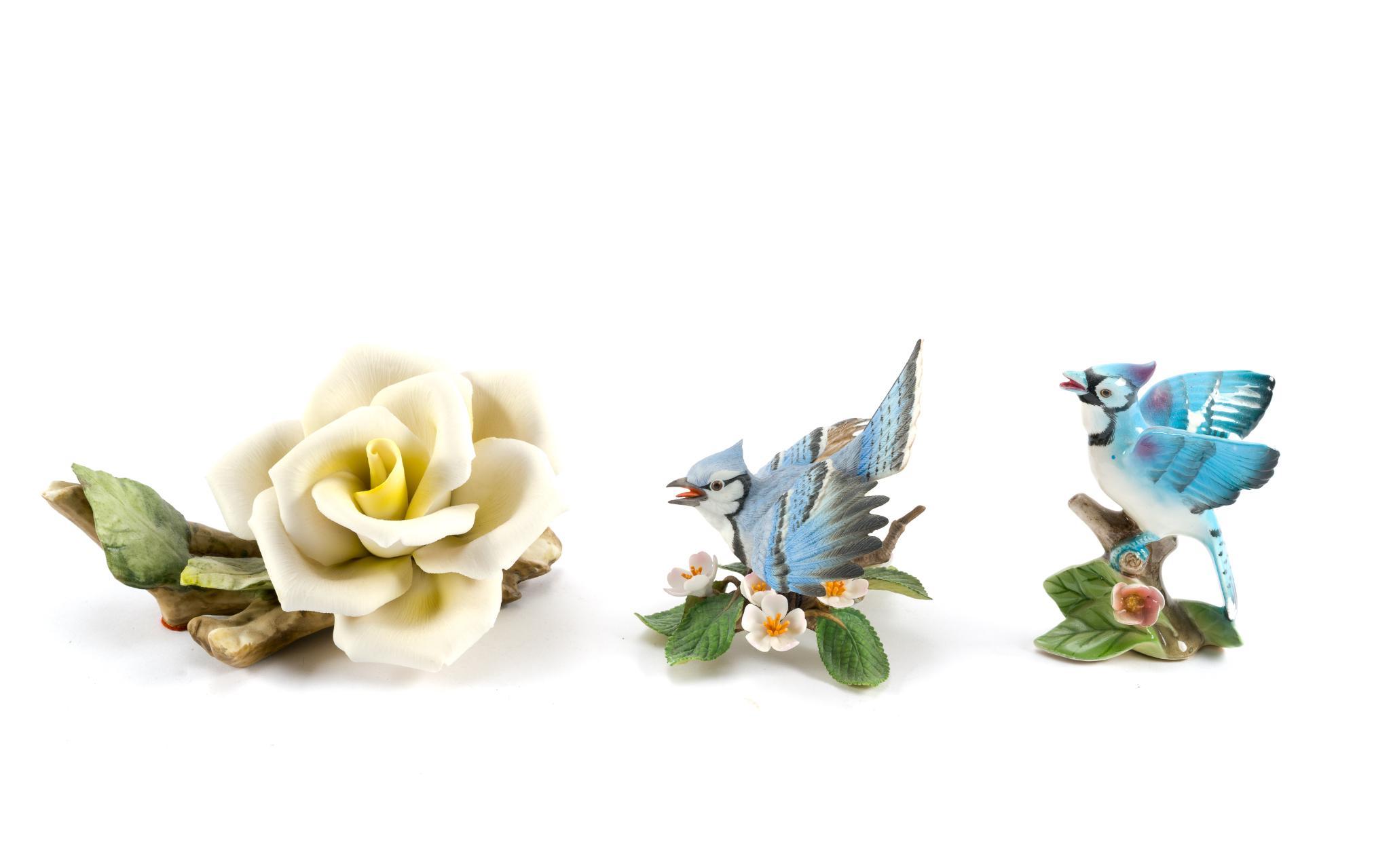 Porcelain Bird Figurines