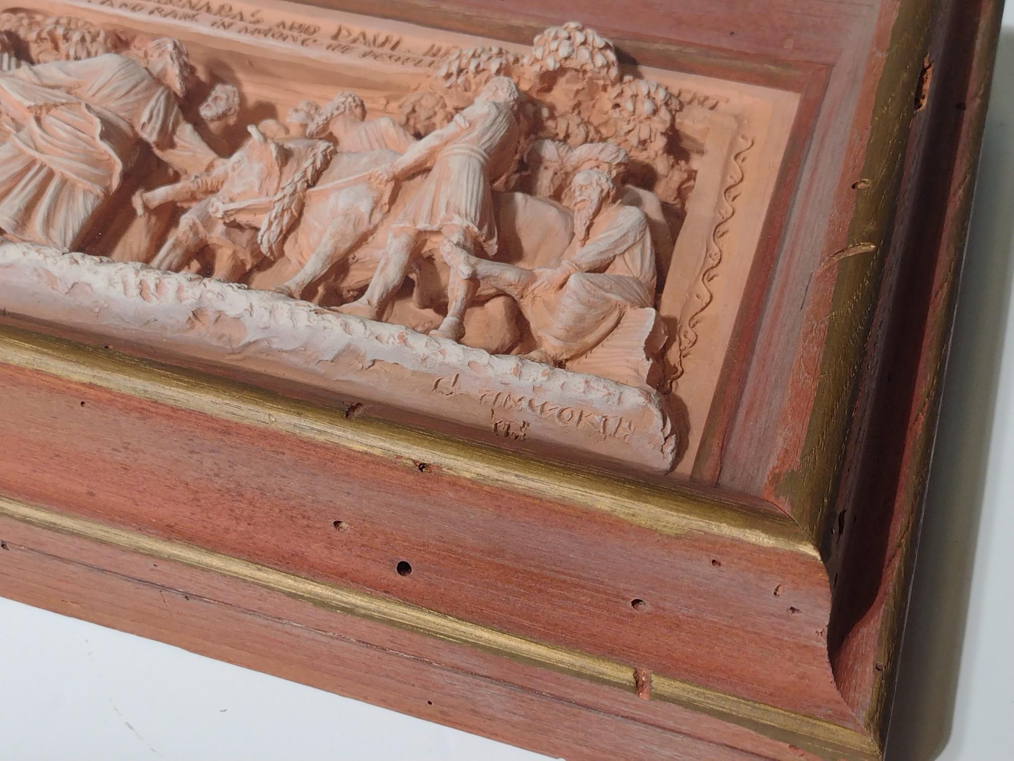 George Tinworth for Doulton Lambeth Terracotta Relief Panel