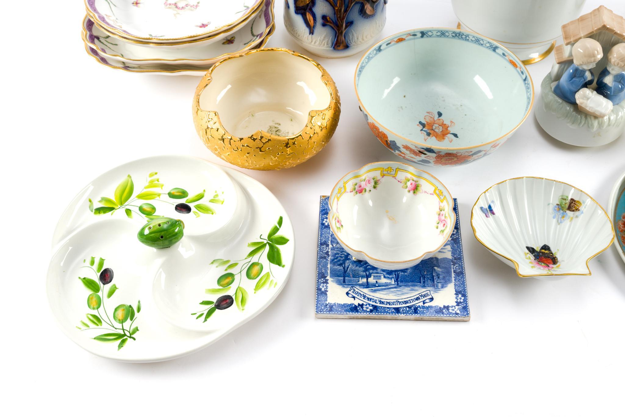 Porcelain and Ceramics incl. Flow Blue