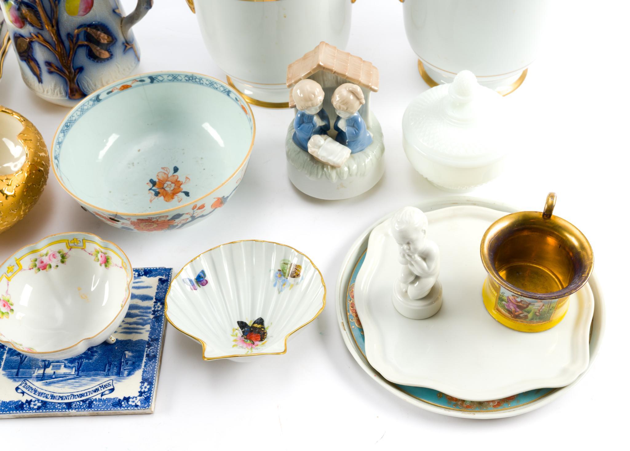 Porcelain and Ceramics incl. Flow Blue