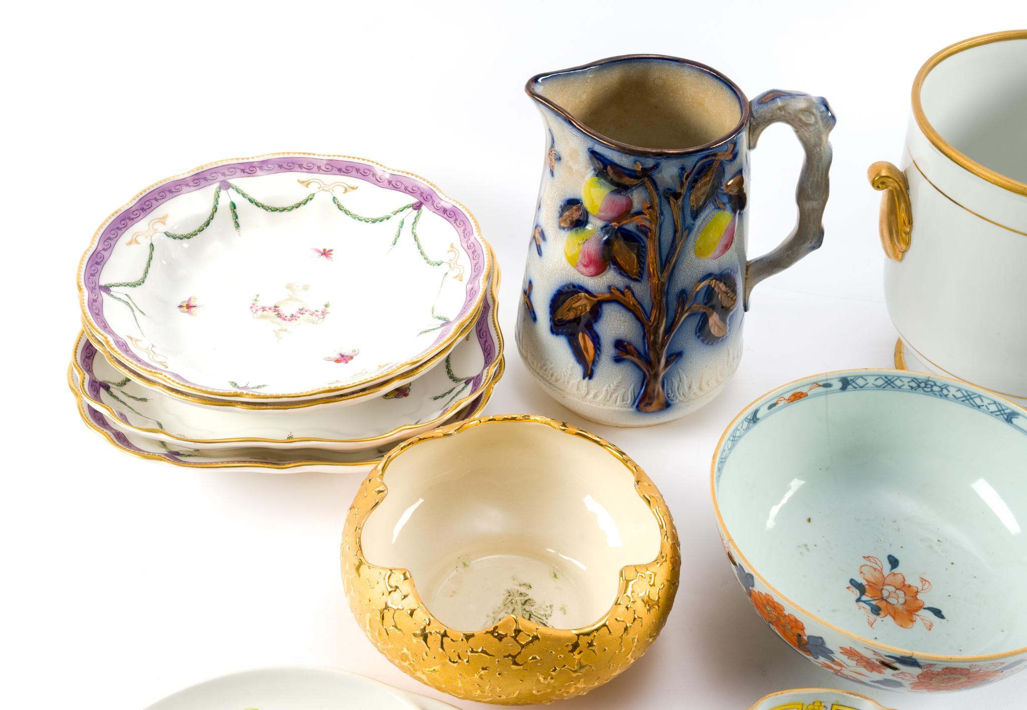 Porcelain and Ceramics incl. Flow Blue