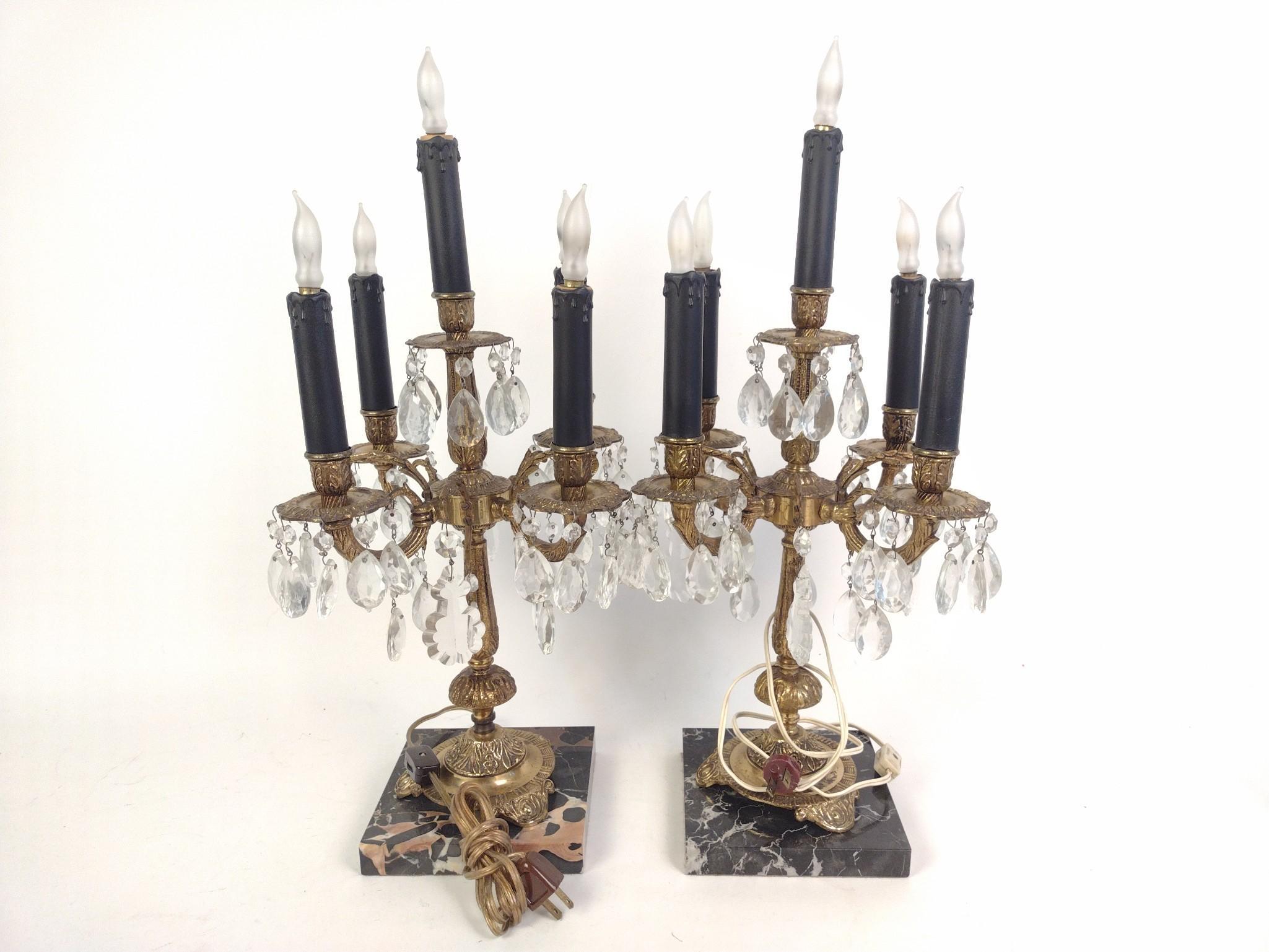 2 Electric Candleabras