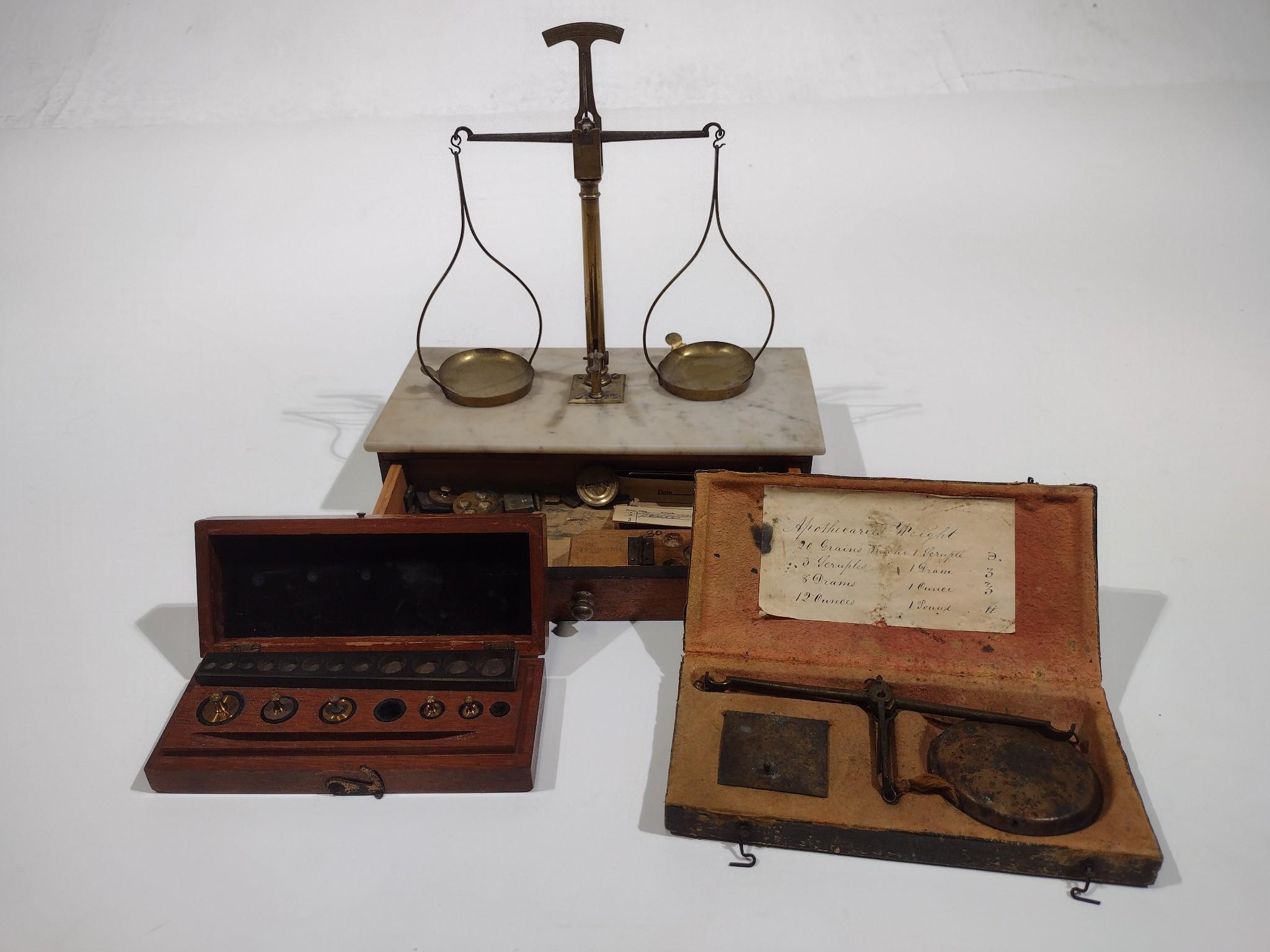 8 Vintage Apothecary Objects