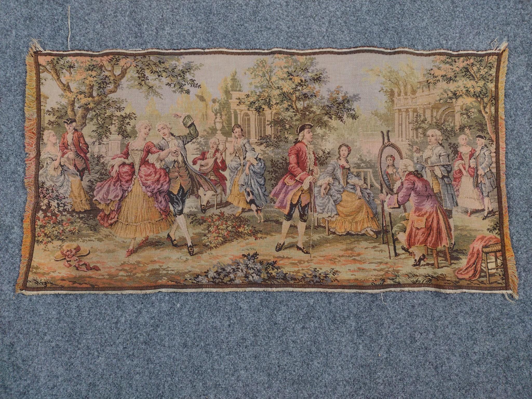 3 French Style Tapestries