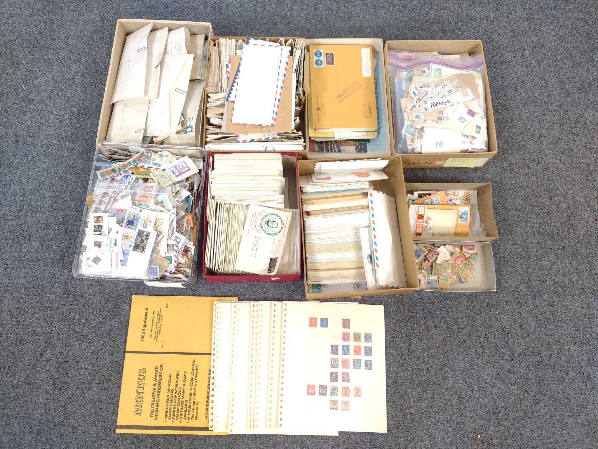 Collection of Foreign Stamps