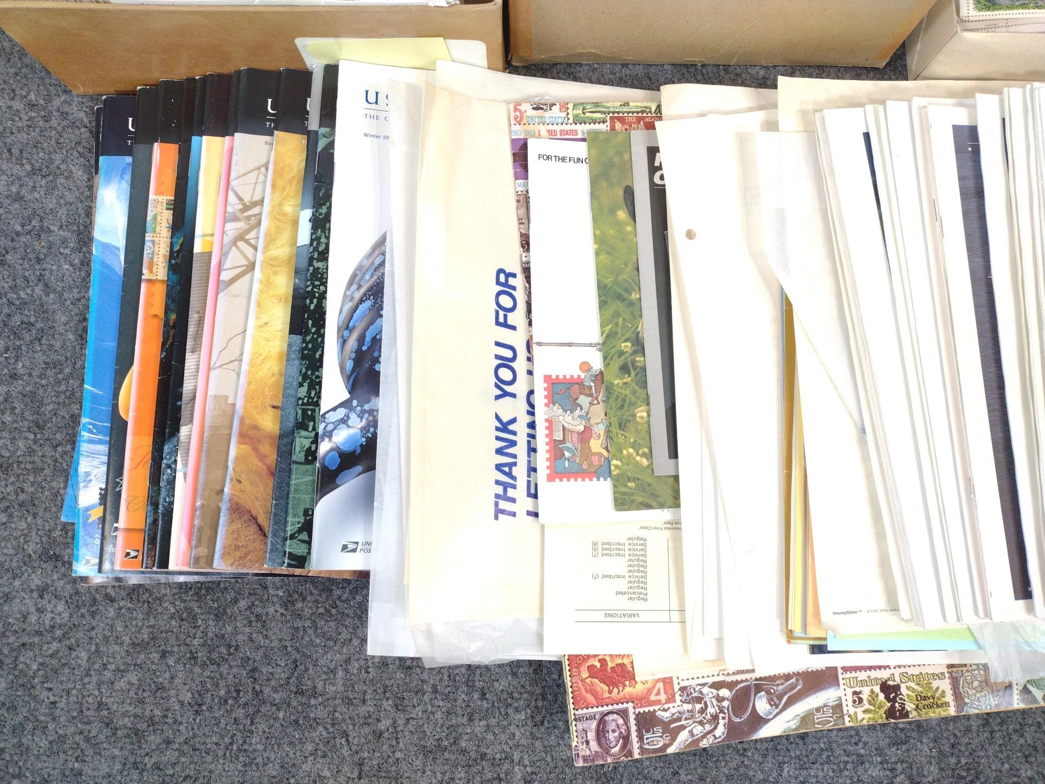 Stamps incl. FDCs and Mint Sheets