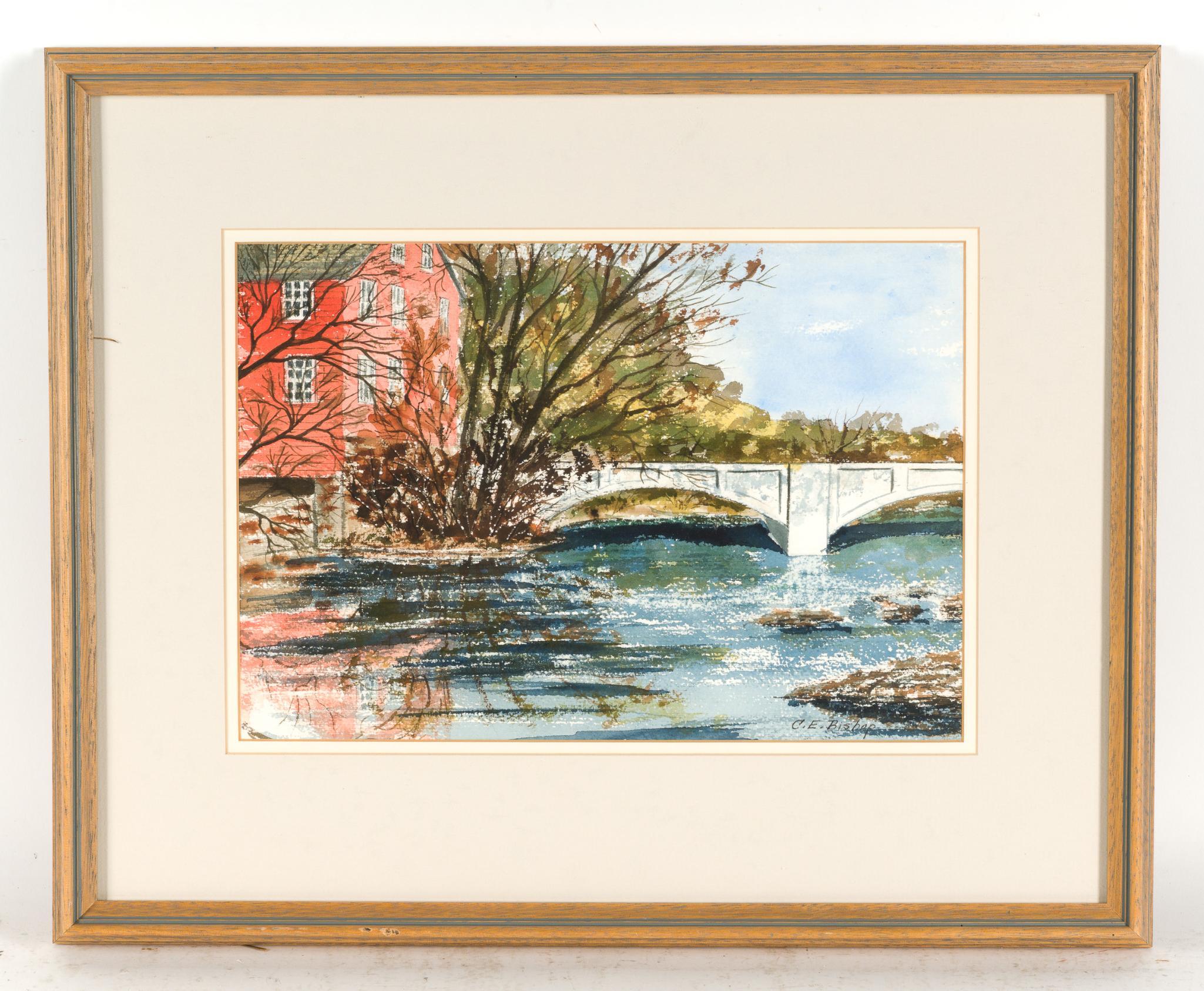 2 Original Framed Watercolor Paintings