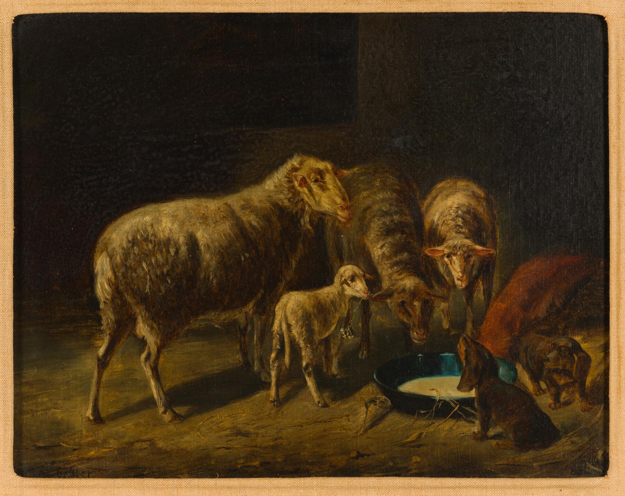 Otto Friedrich Gebler Oil Painting
