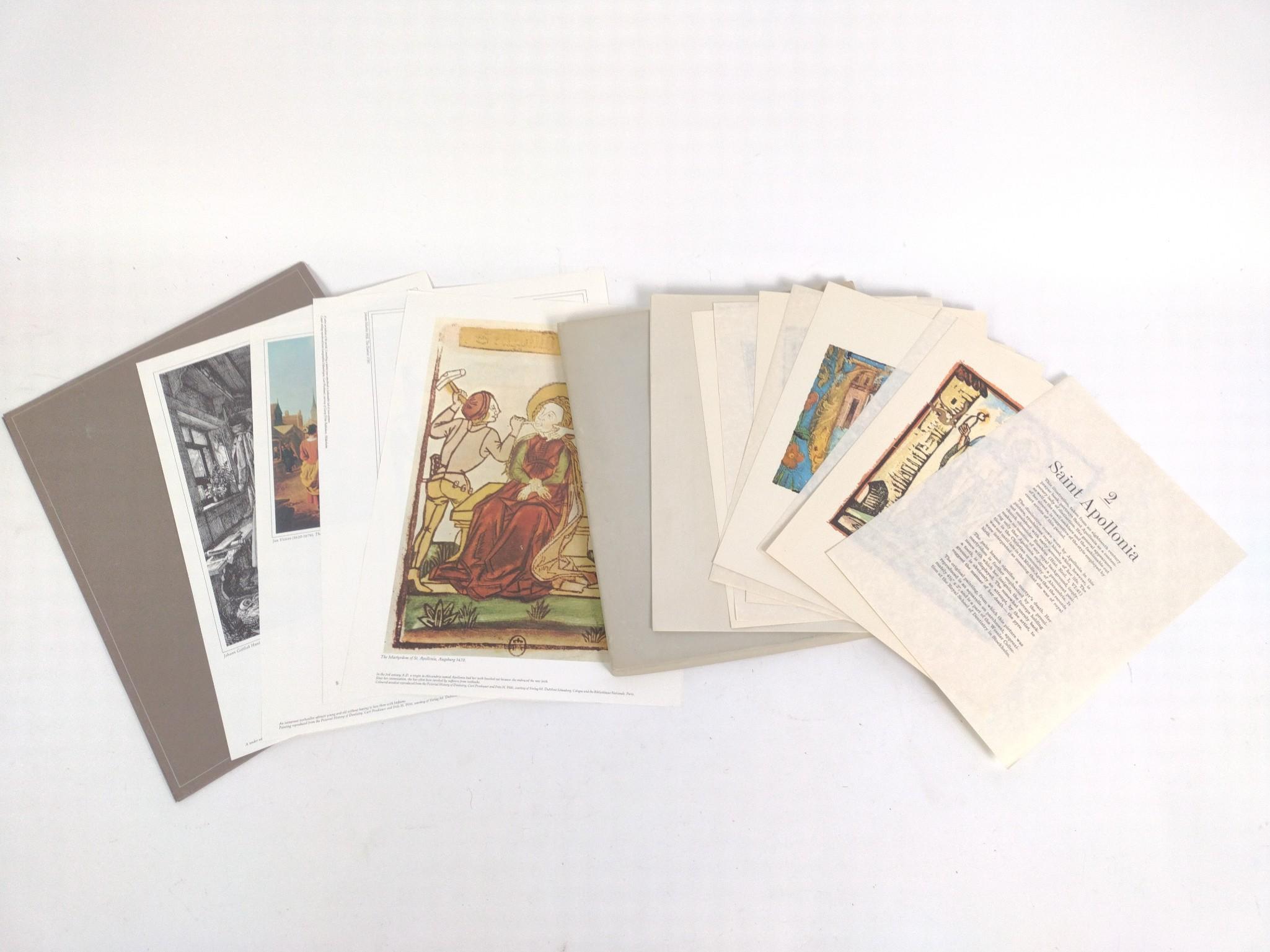 1958 Anniversary Artwork Astra Pharmaceuticals Dentistry