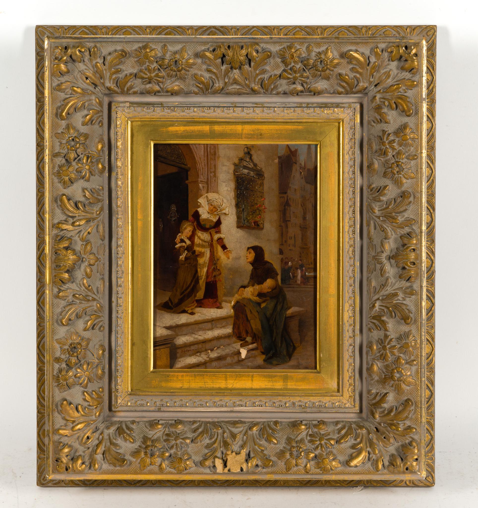 Alphons Bodenmuller Oil Paint Enhanced Print