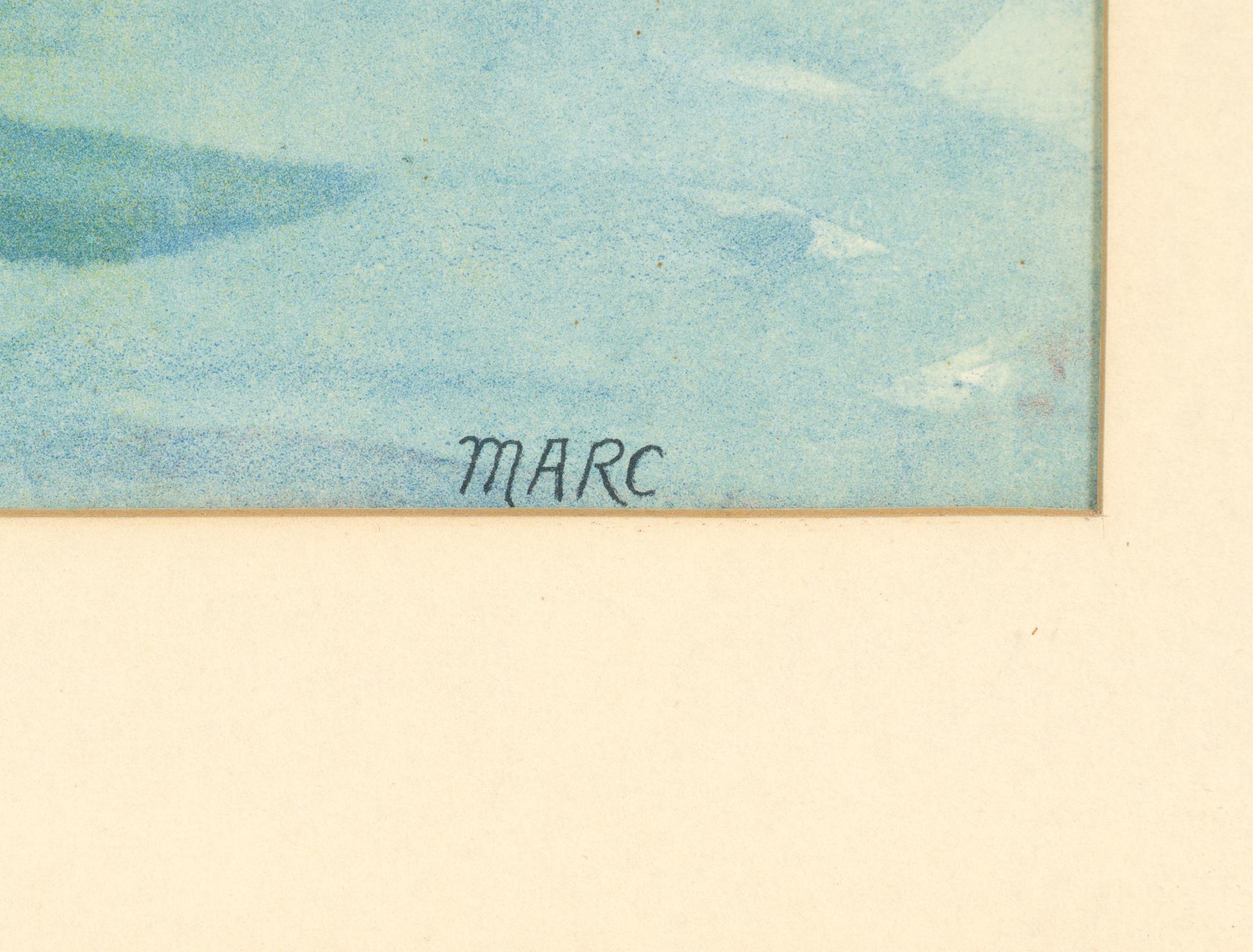 Watercolor Paintings Nicolas Markovitch and Engravings