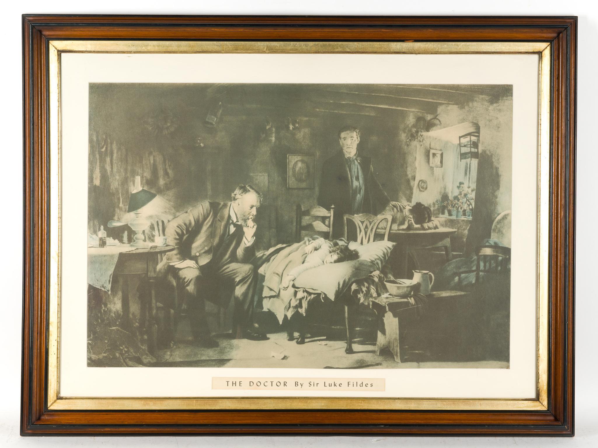 Photogravure After Sir Luke Fildes The Doctor