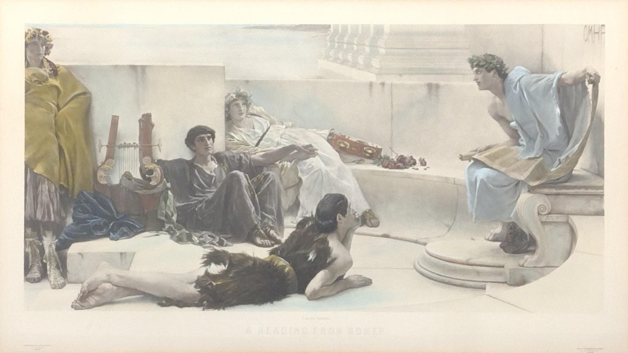 Print After L Alma Tadema