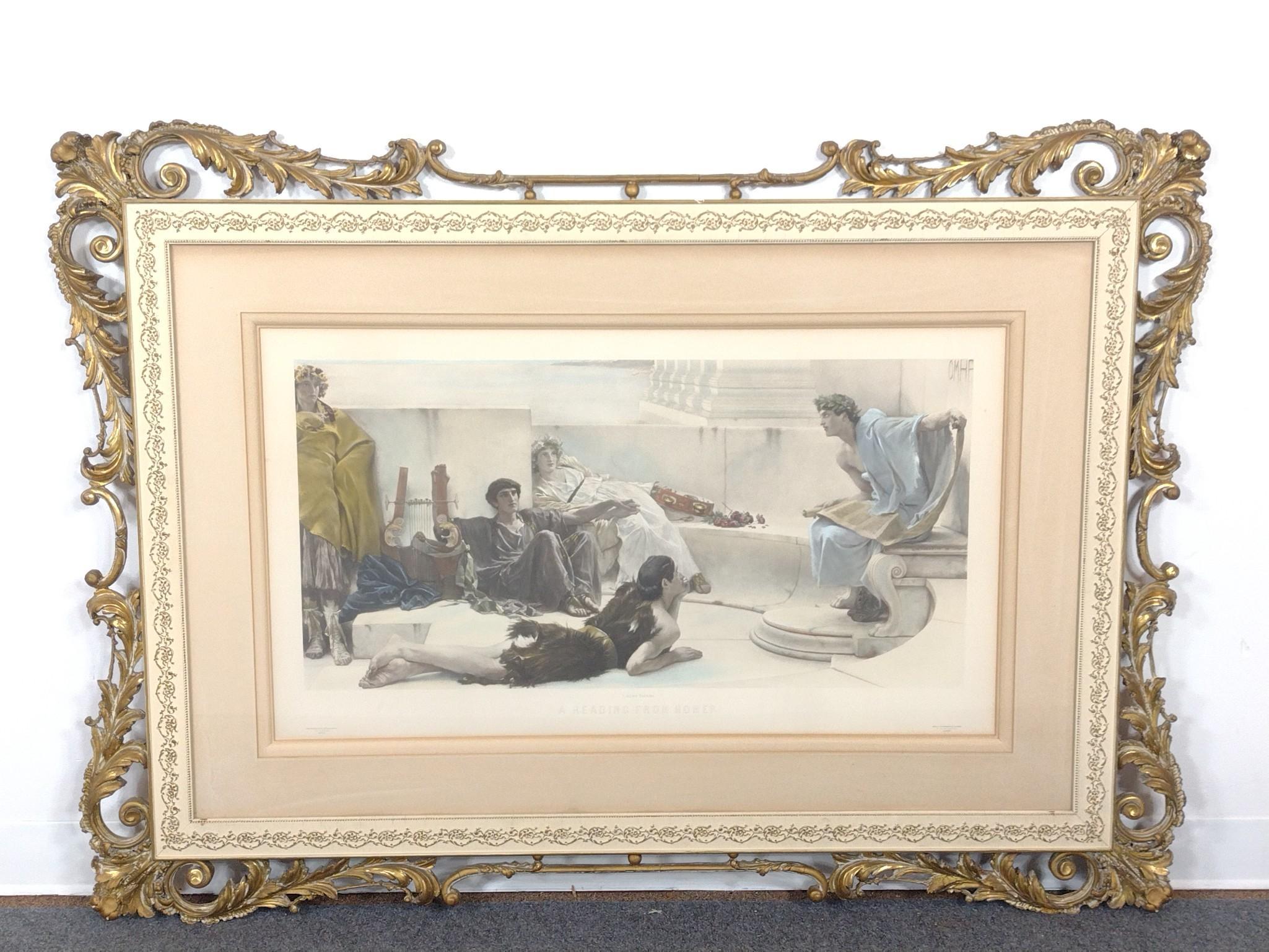 Print After L Alma Tadema
