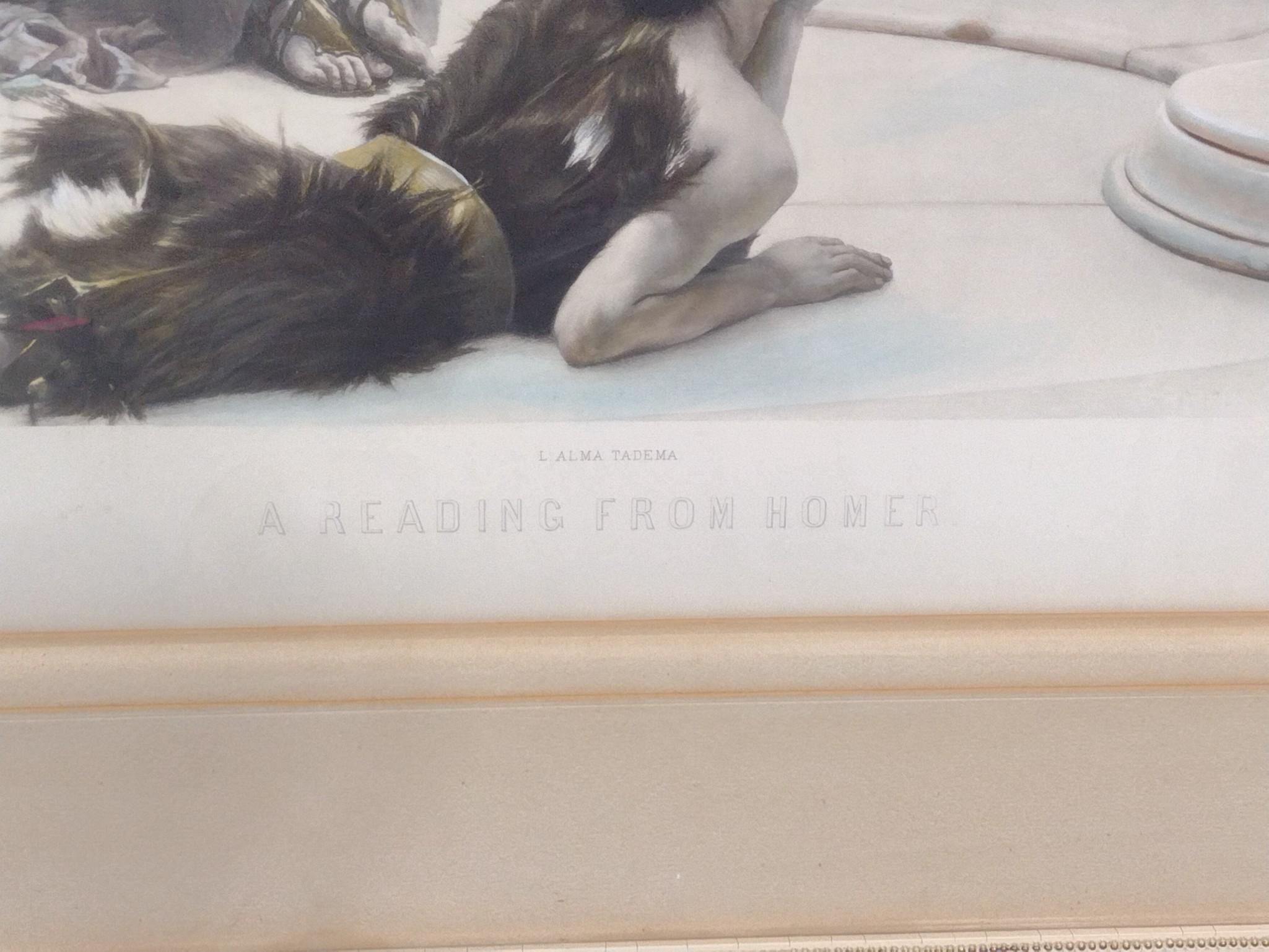 Print After L Alma Tadema