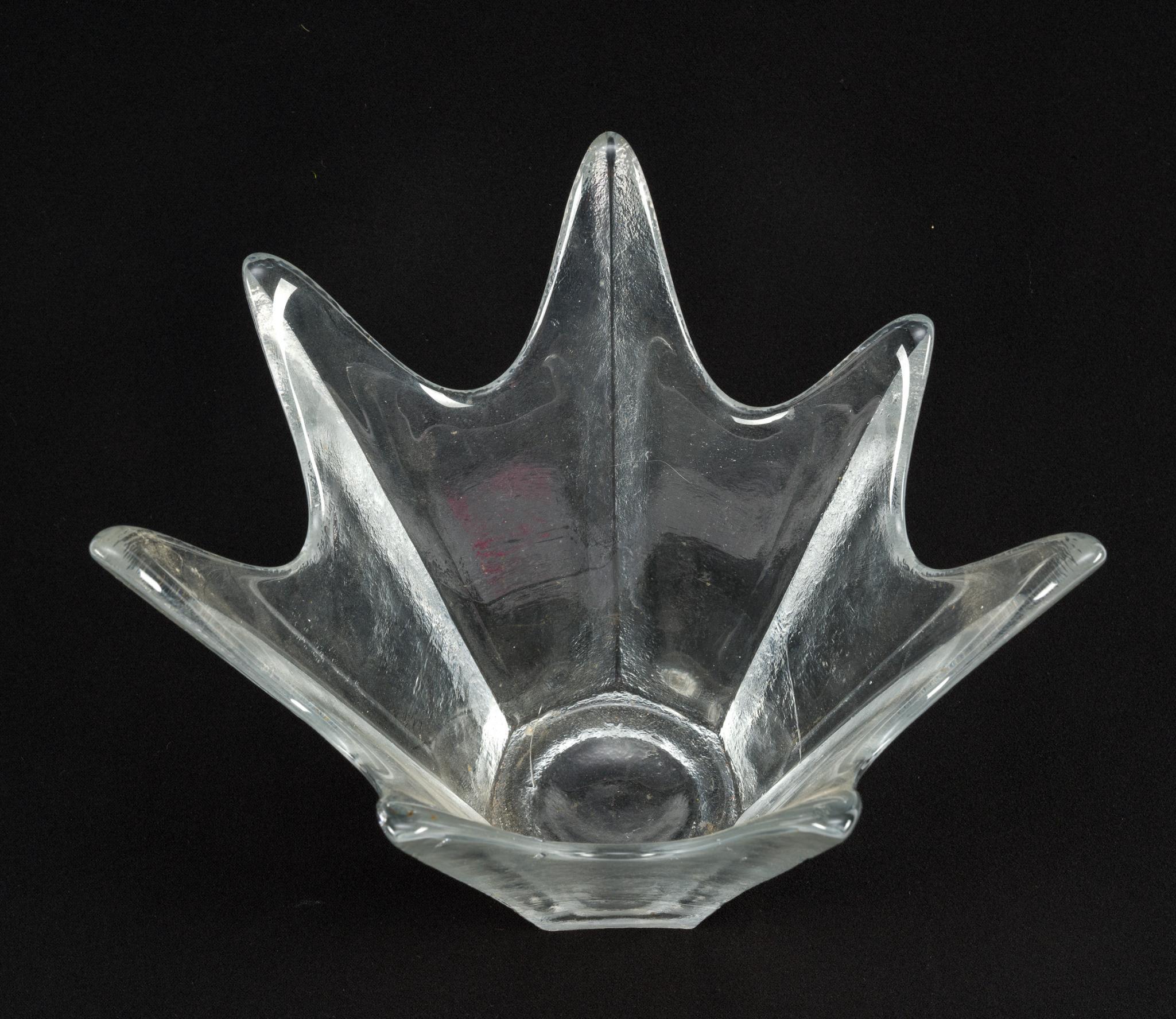 Unsigned Glass Tulip Bowl