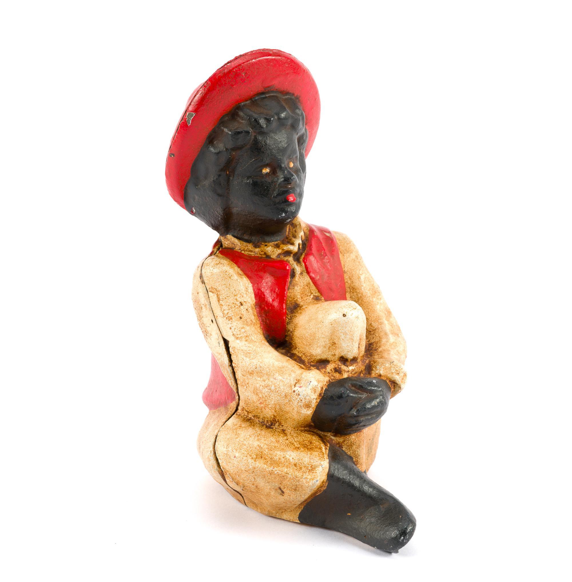 Black Americana Cast Iron Still Bank