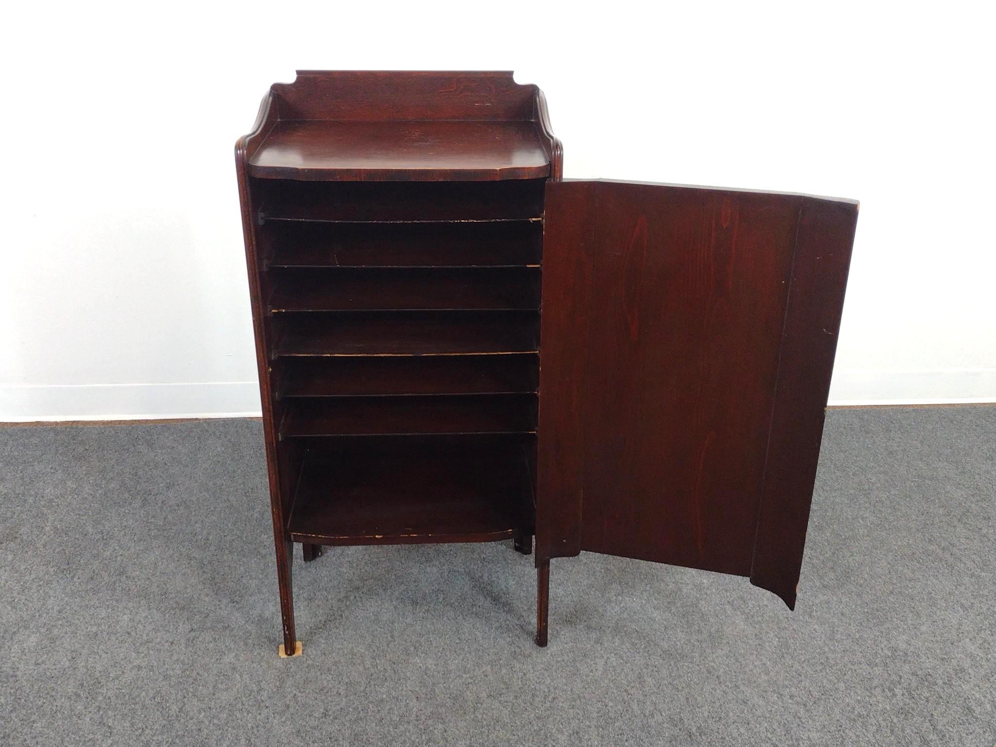 Antique Sheet Music Cabinet