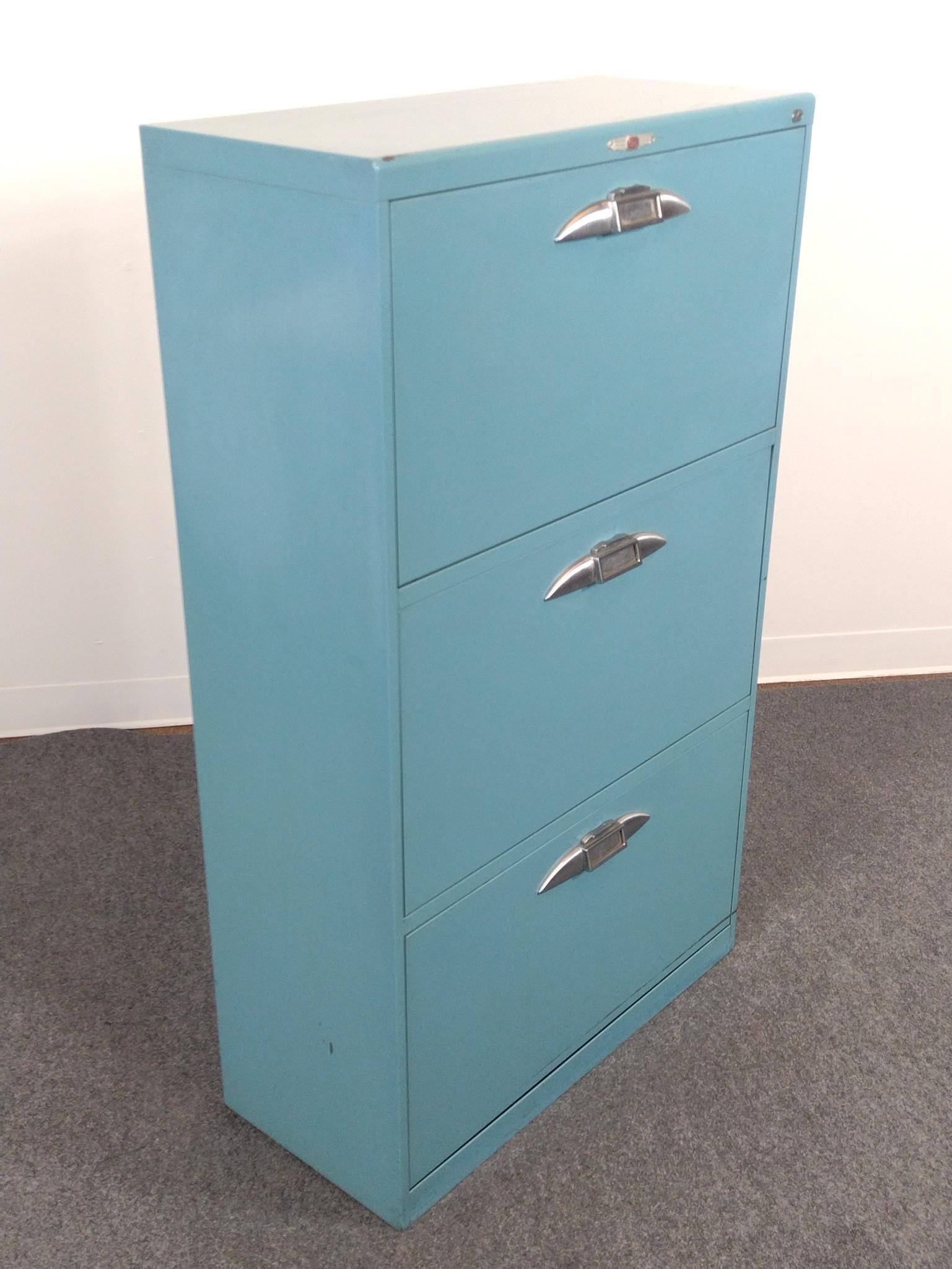 Yawman & Erbe Mfg Co. Filing Cabinet and Low Cabinet