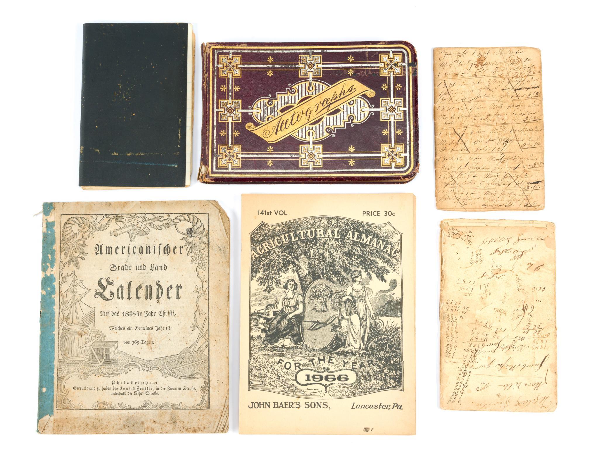 6 Antique Ephemera