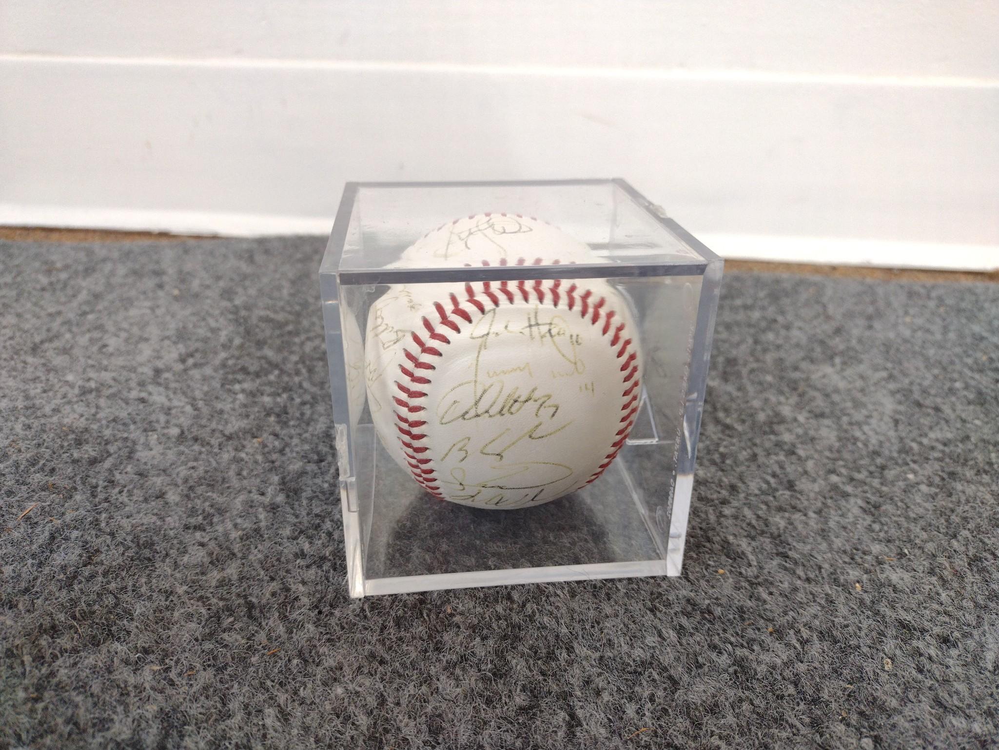 Pokémon and Signed Baseball