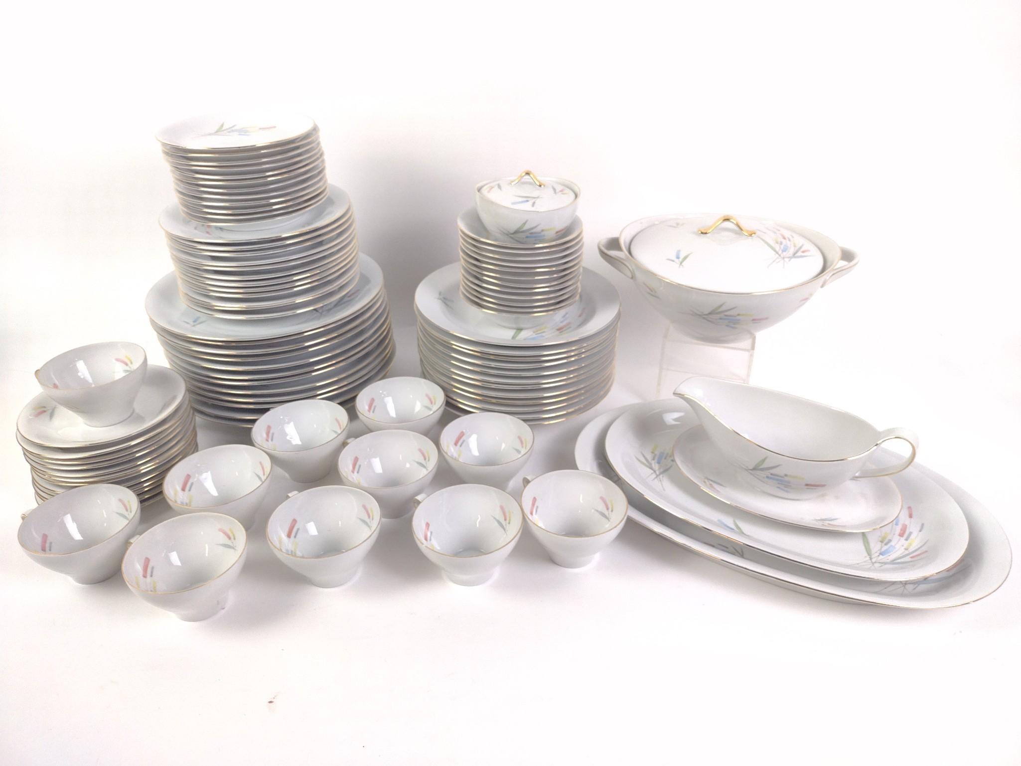 64 Pc Winterling Bavarian Dinner Service