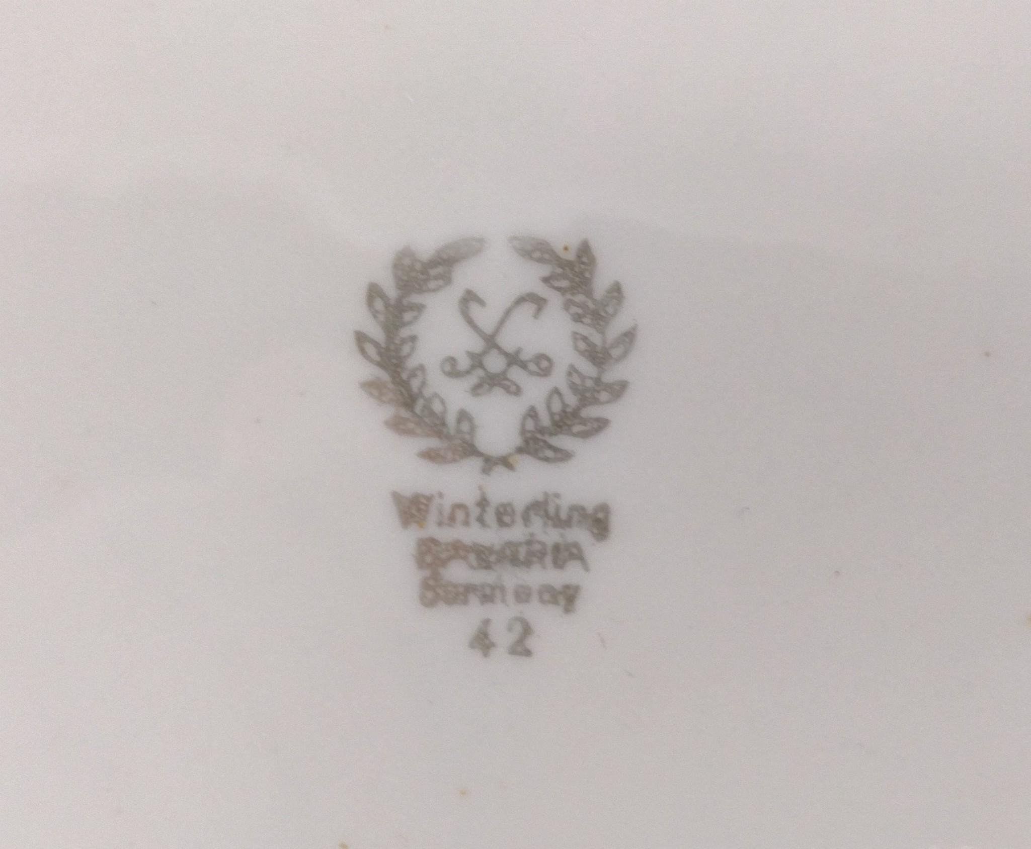 64 Pc Winterling Bavarian Dinner Service