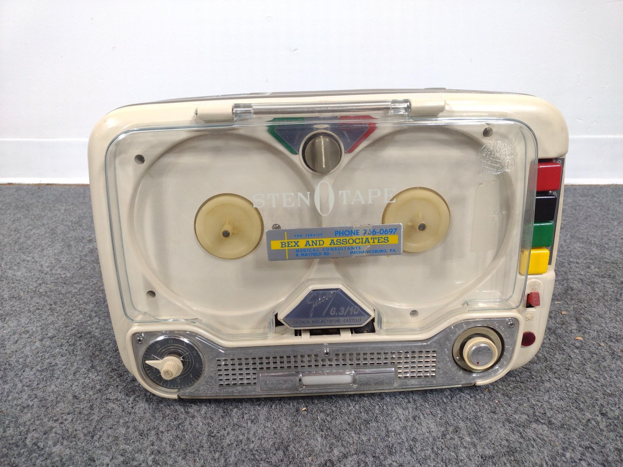 Sten-O-Tape Reel to Reel