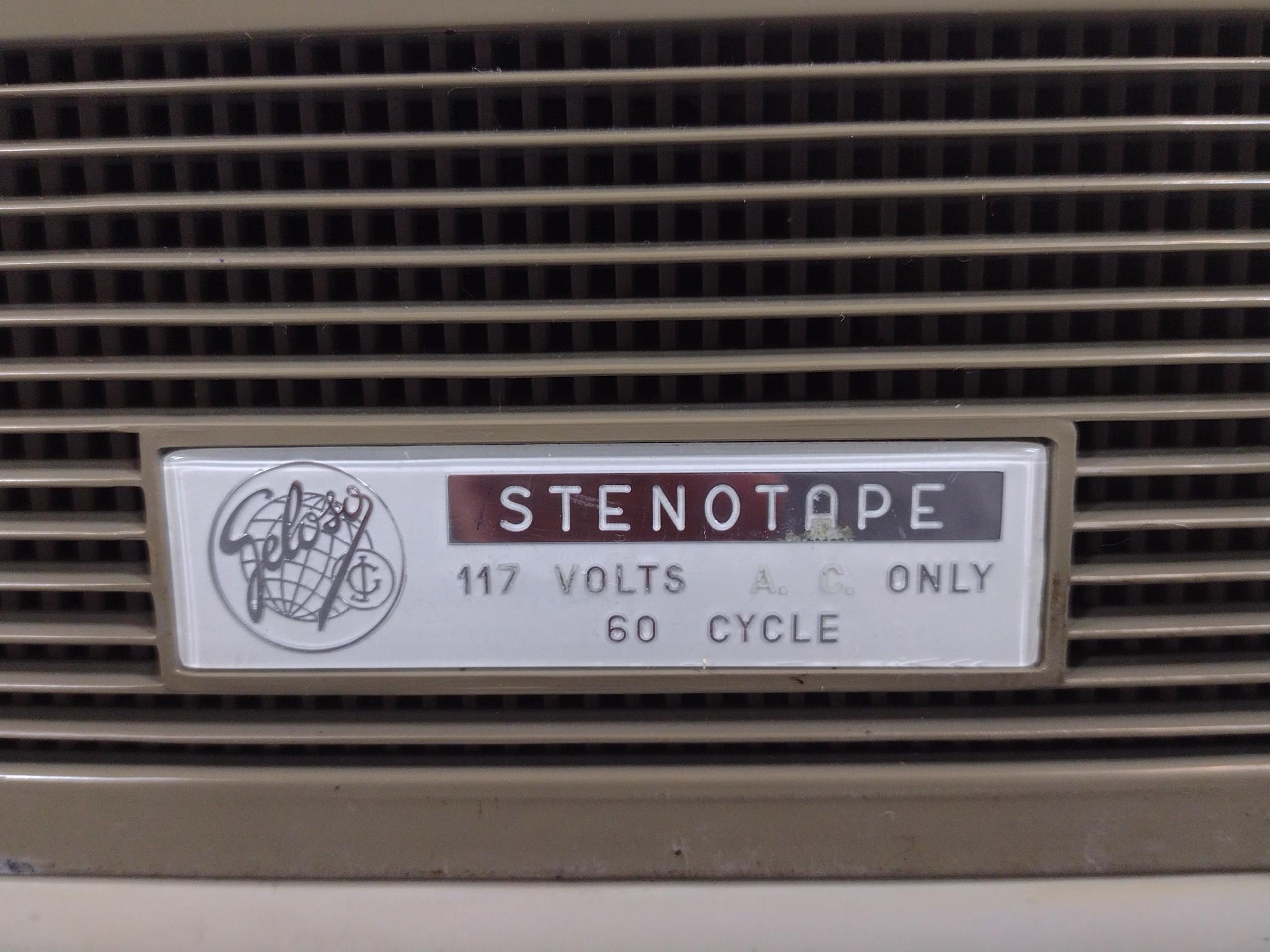 Sten-O-Tape Reel to Reel