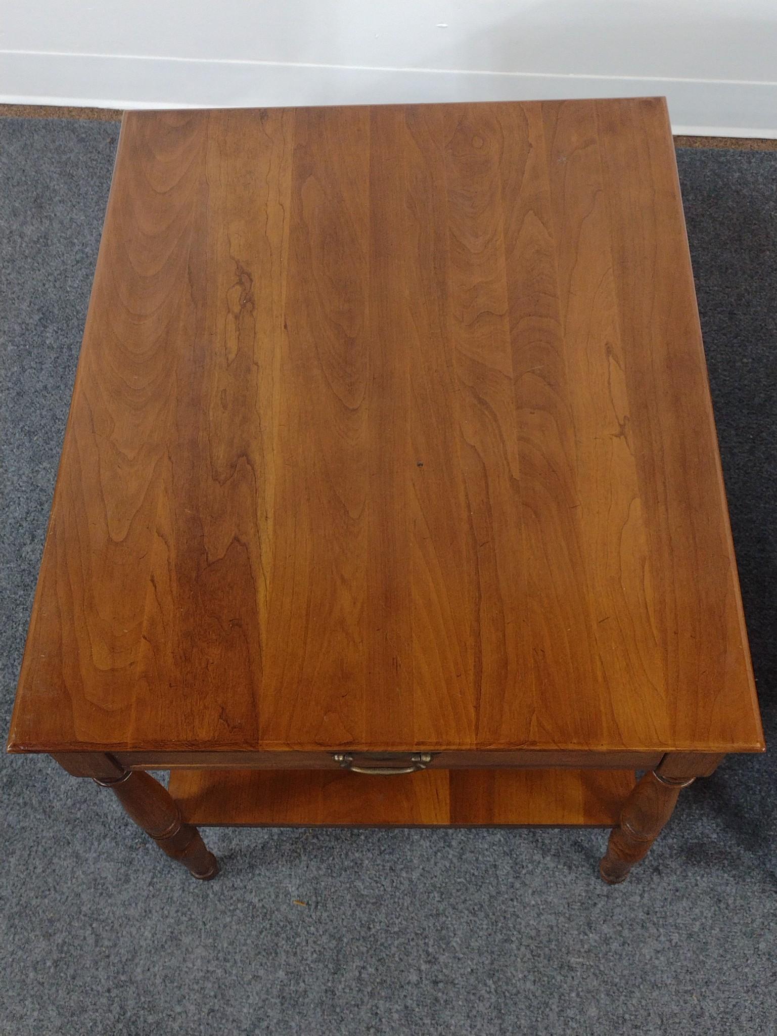 Pair of Vintage Statton End Tables