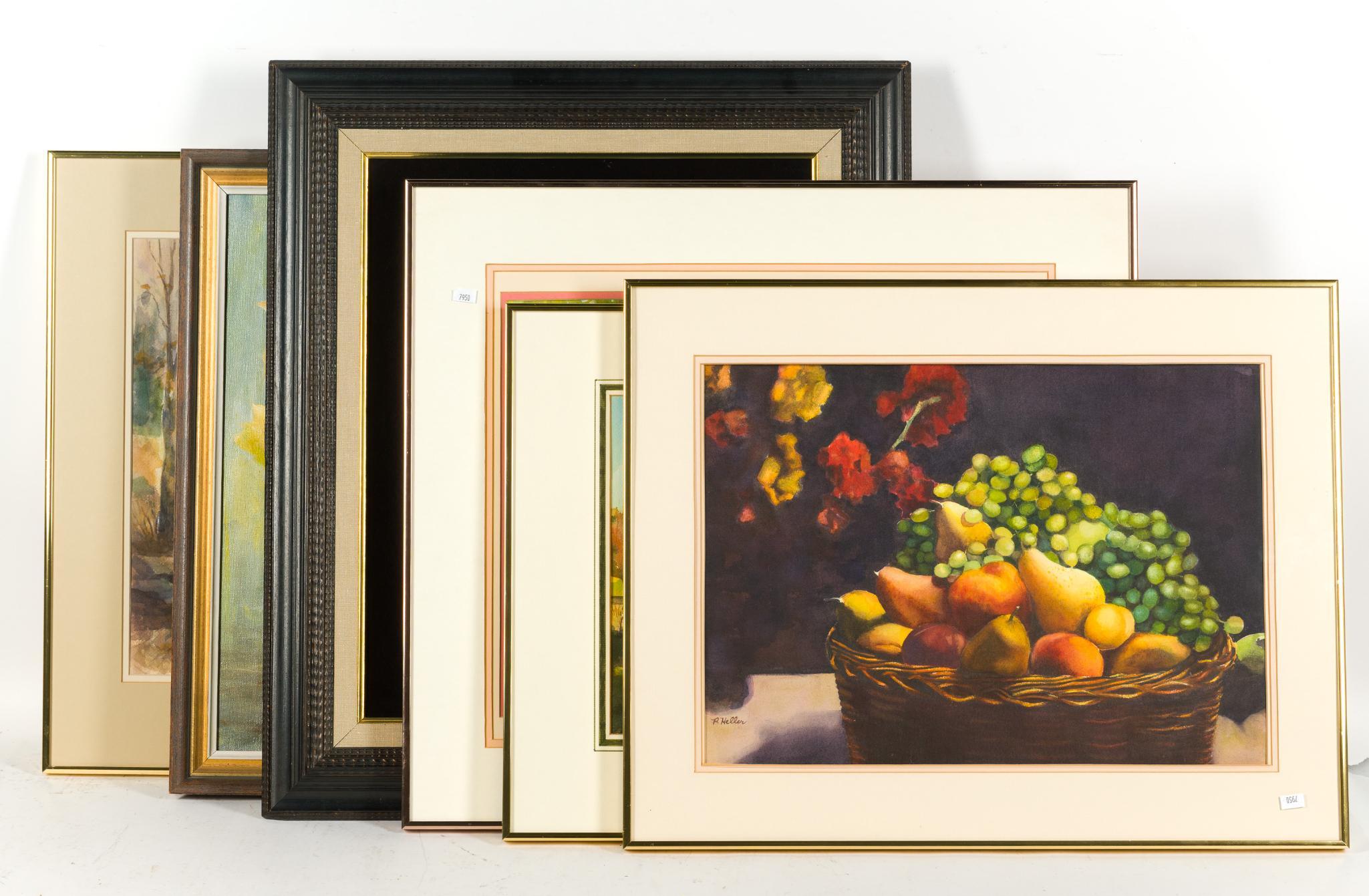 Watercolor and Oil Paintings