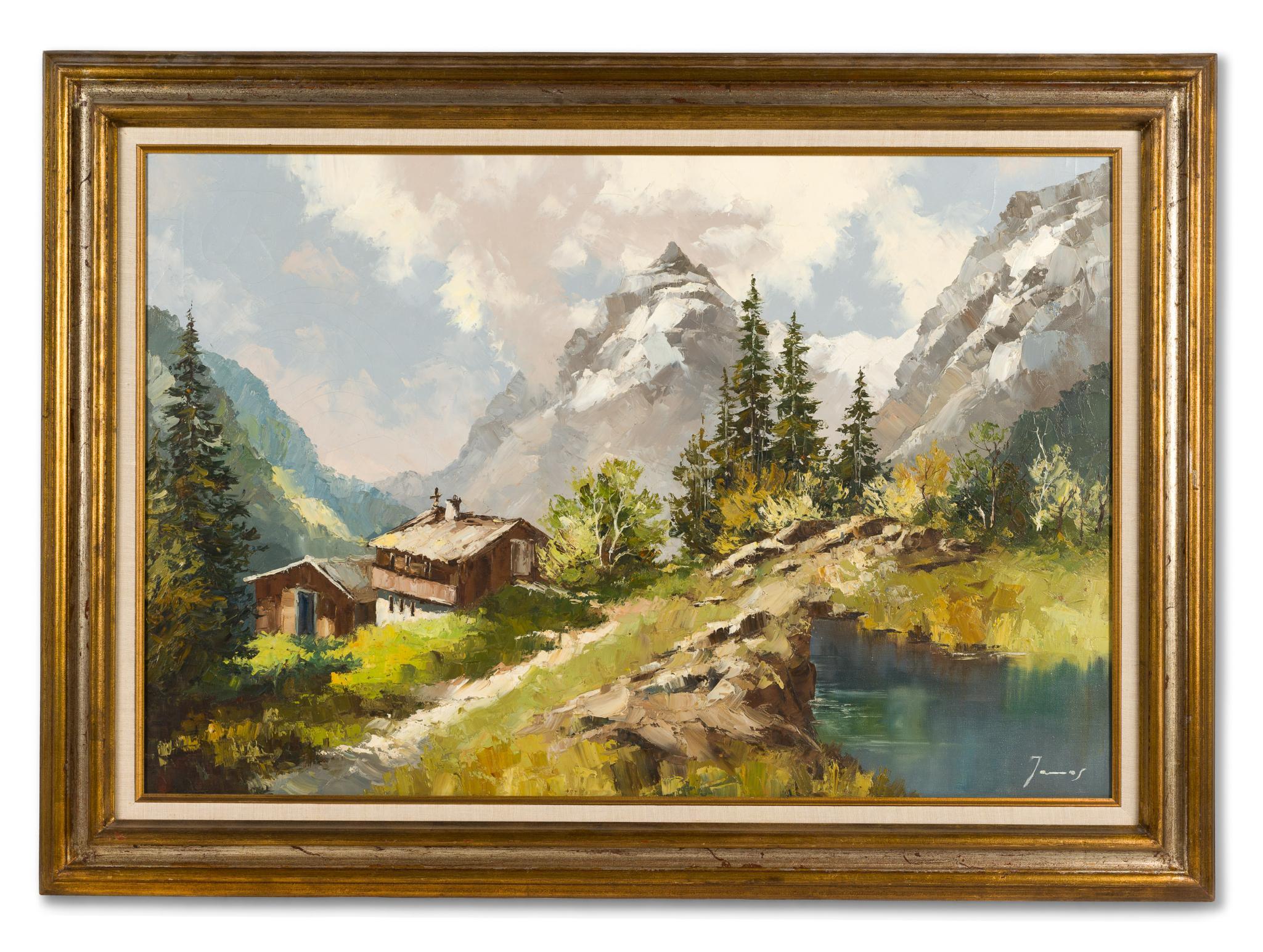 2 Oil on Canvas Paintings